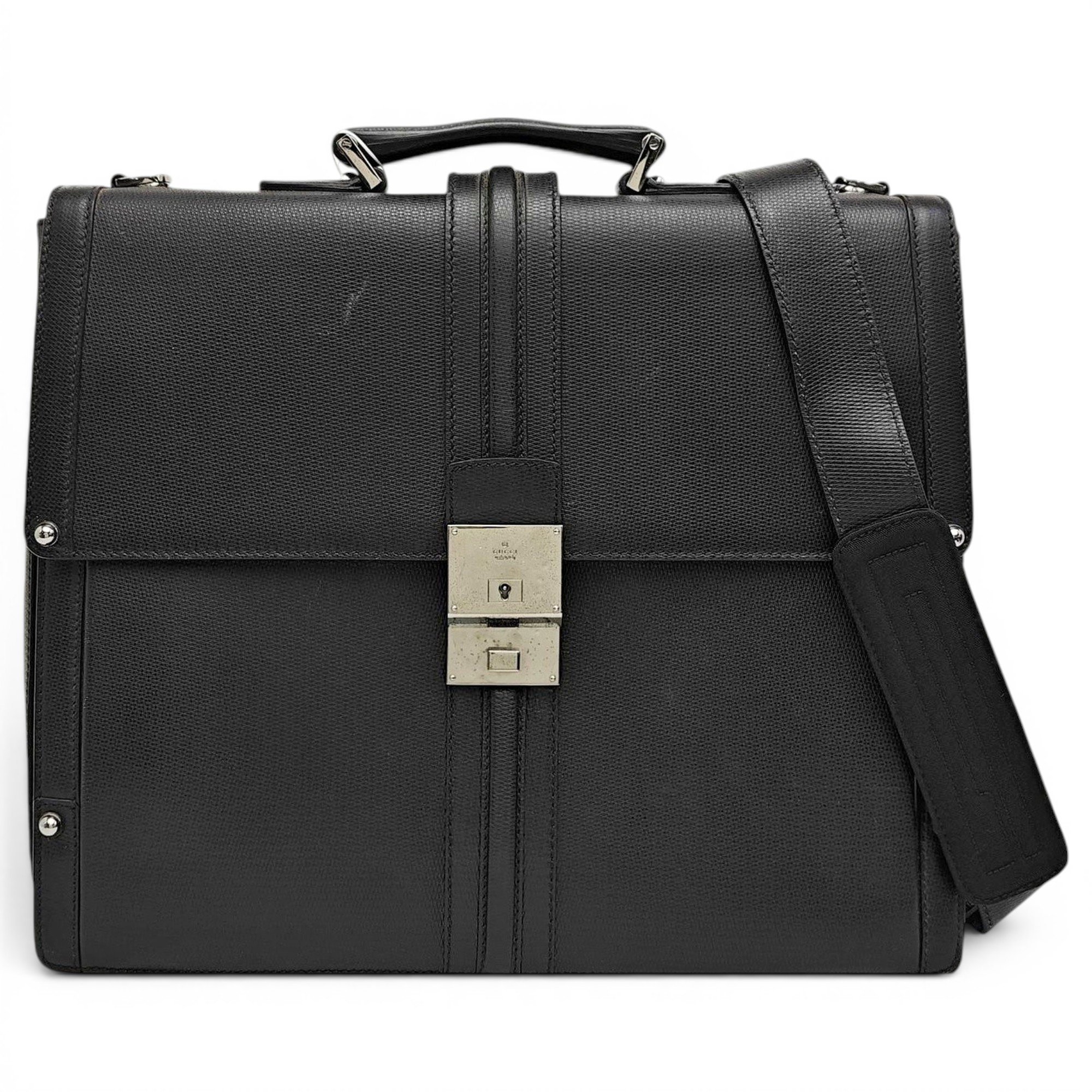 Leather handbag