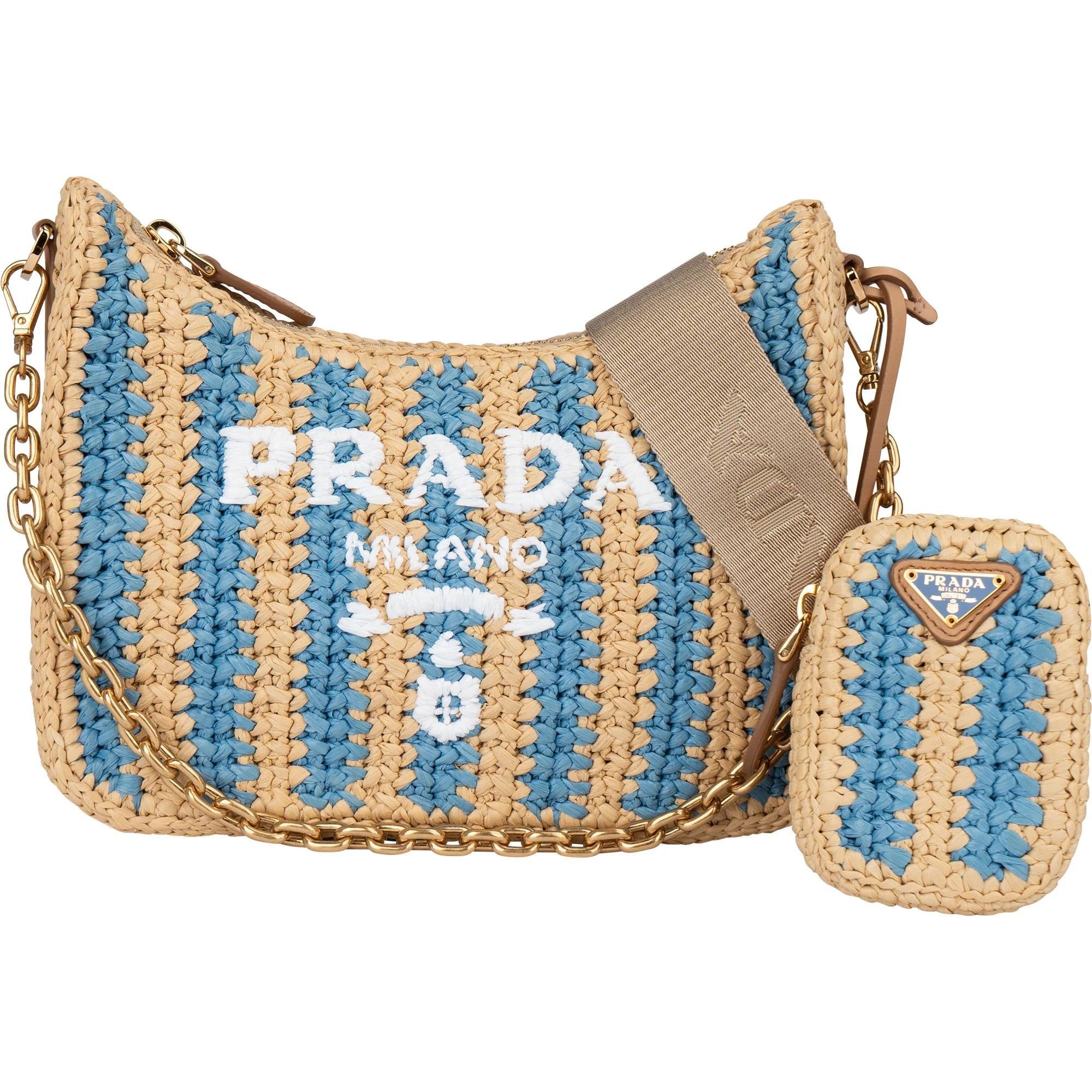 Re-edition cloth crossbody bag