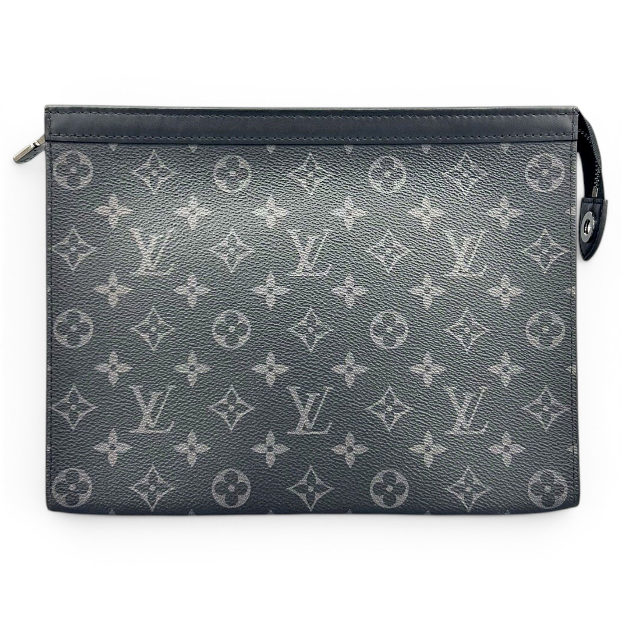 Pochette Trunk leather clutch bag