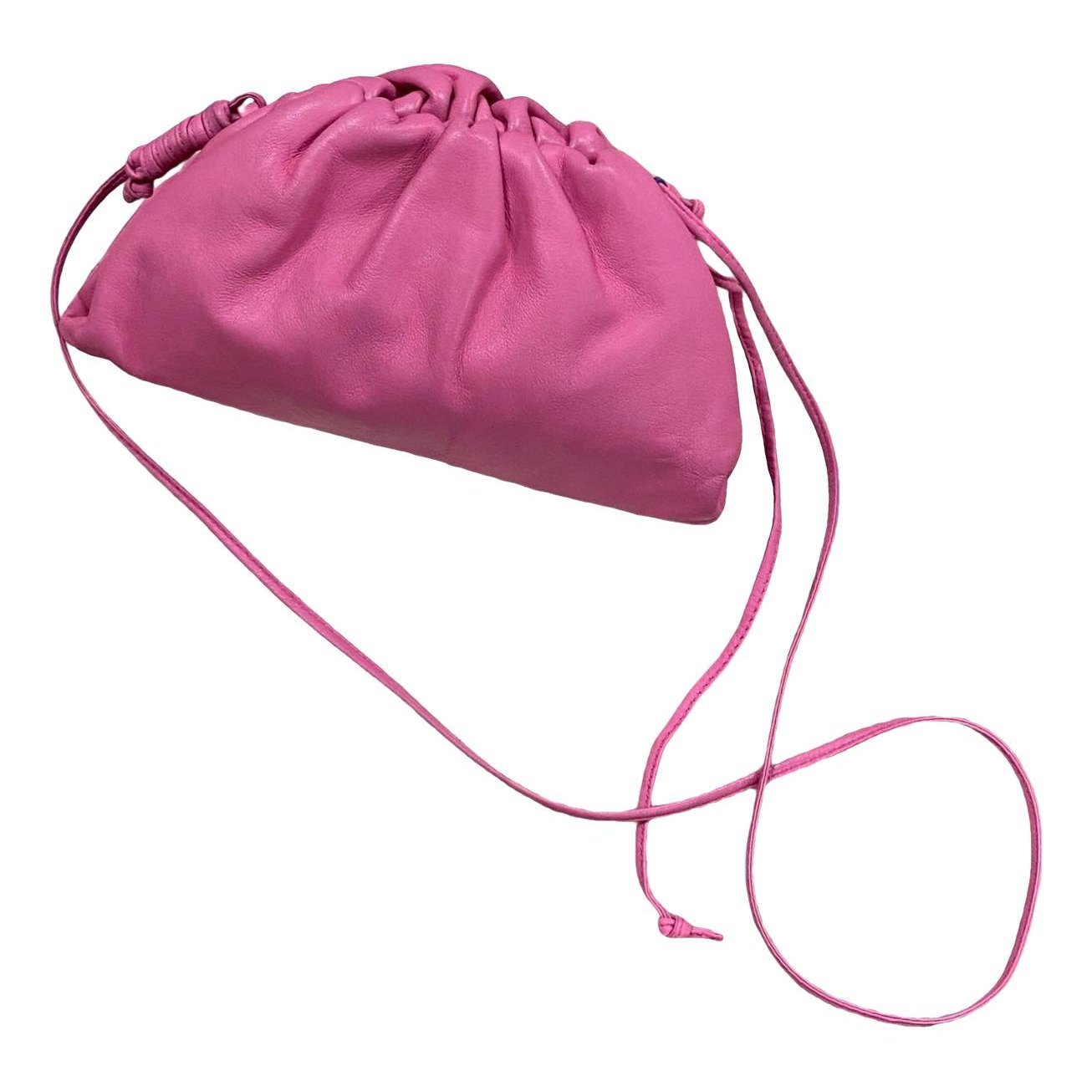 Pouch leather handbag