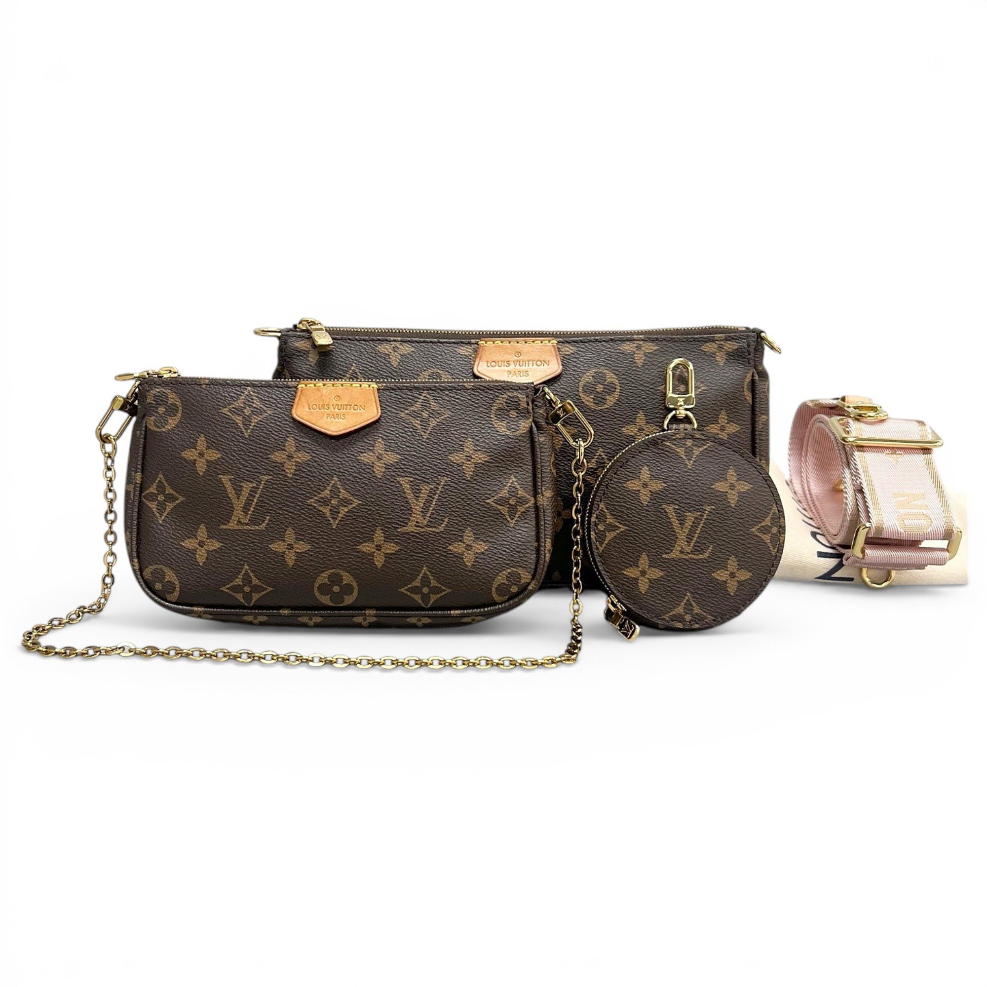 Multi Pochette Accessoires leather handbag
