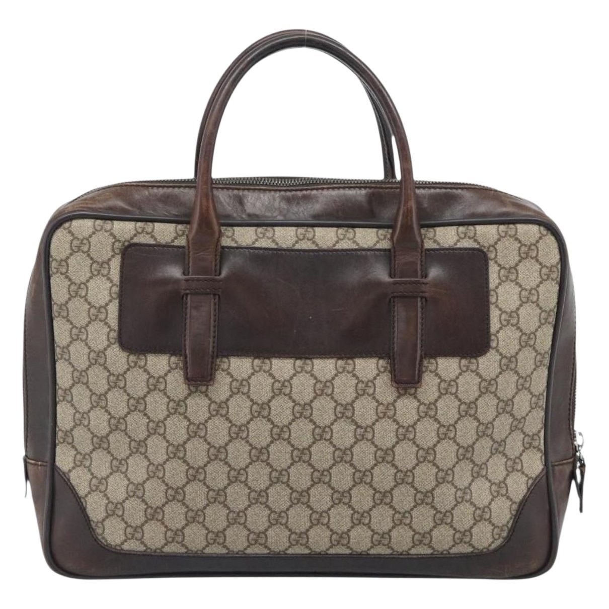 Leather tote
