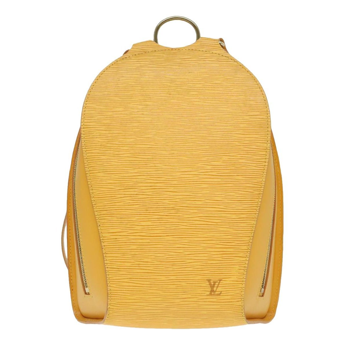 Leather backpack