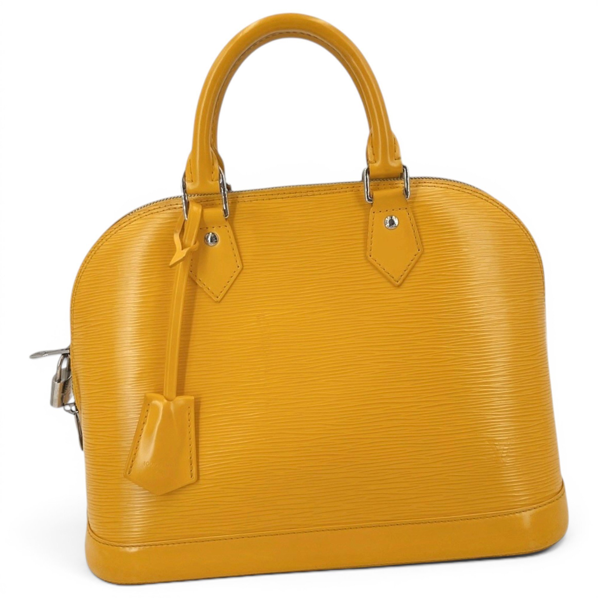 Alma leather handbag