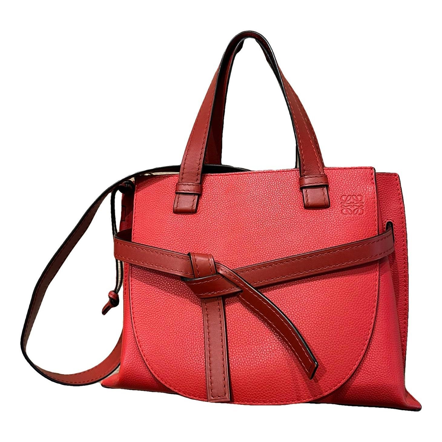 Leather handbag
