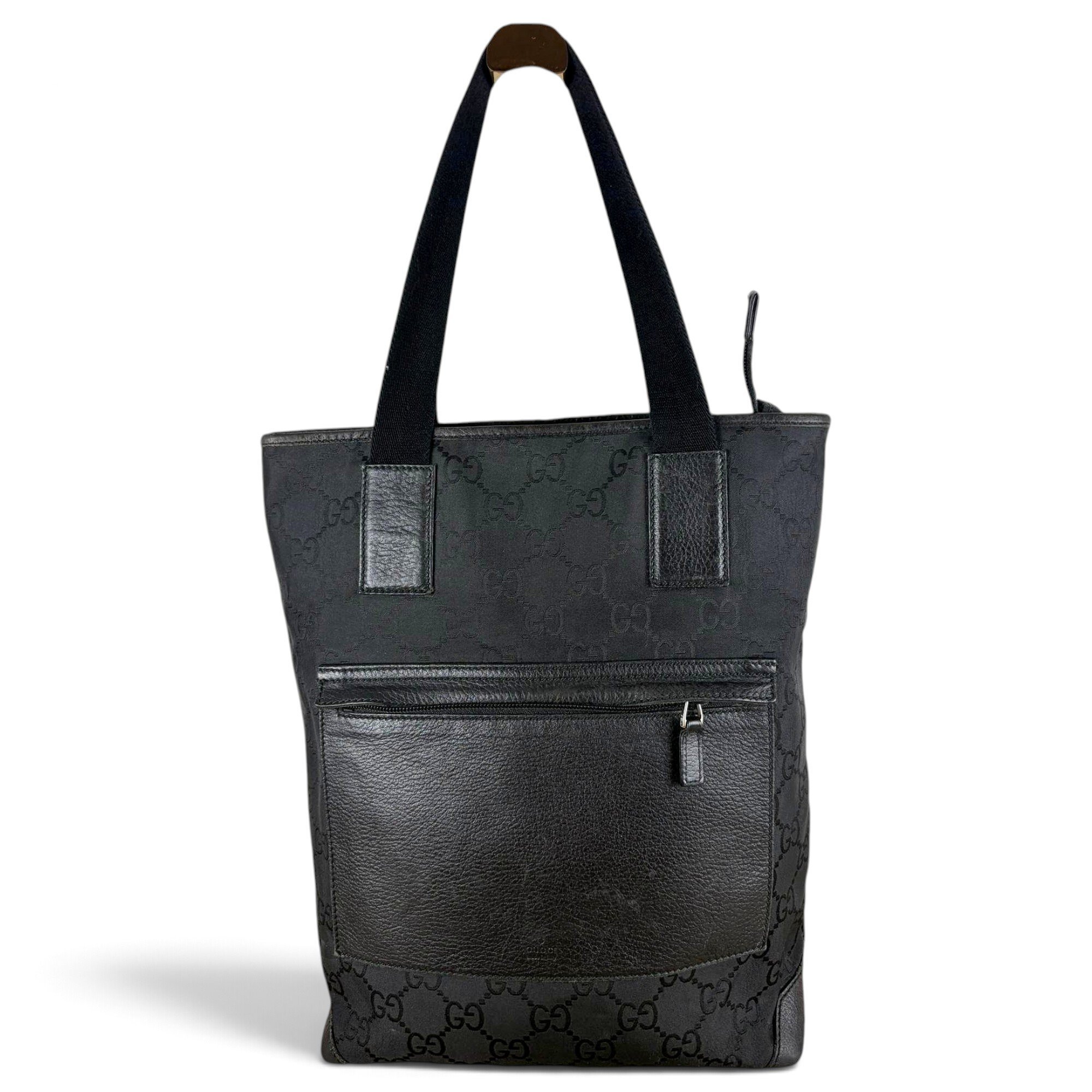 Leather tote