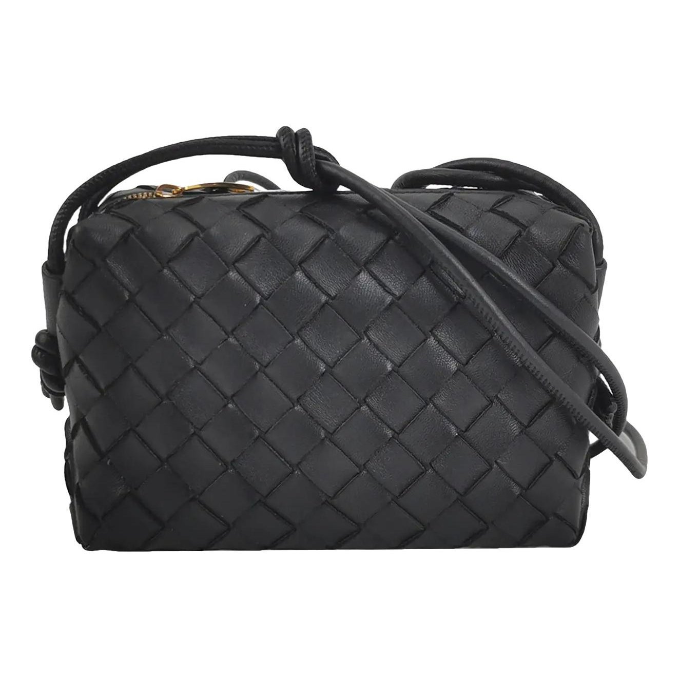 Loop leather crossbody bag