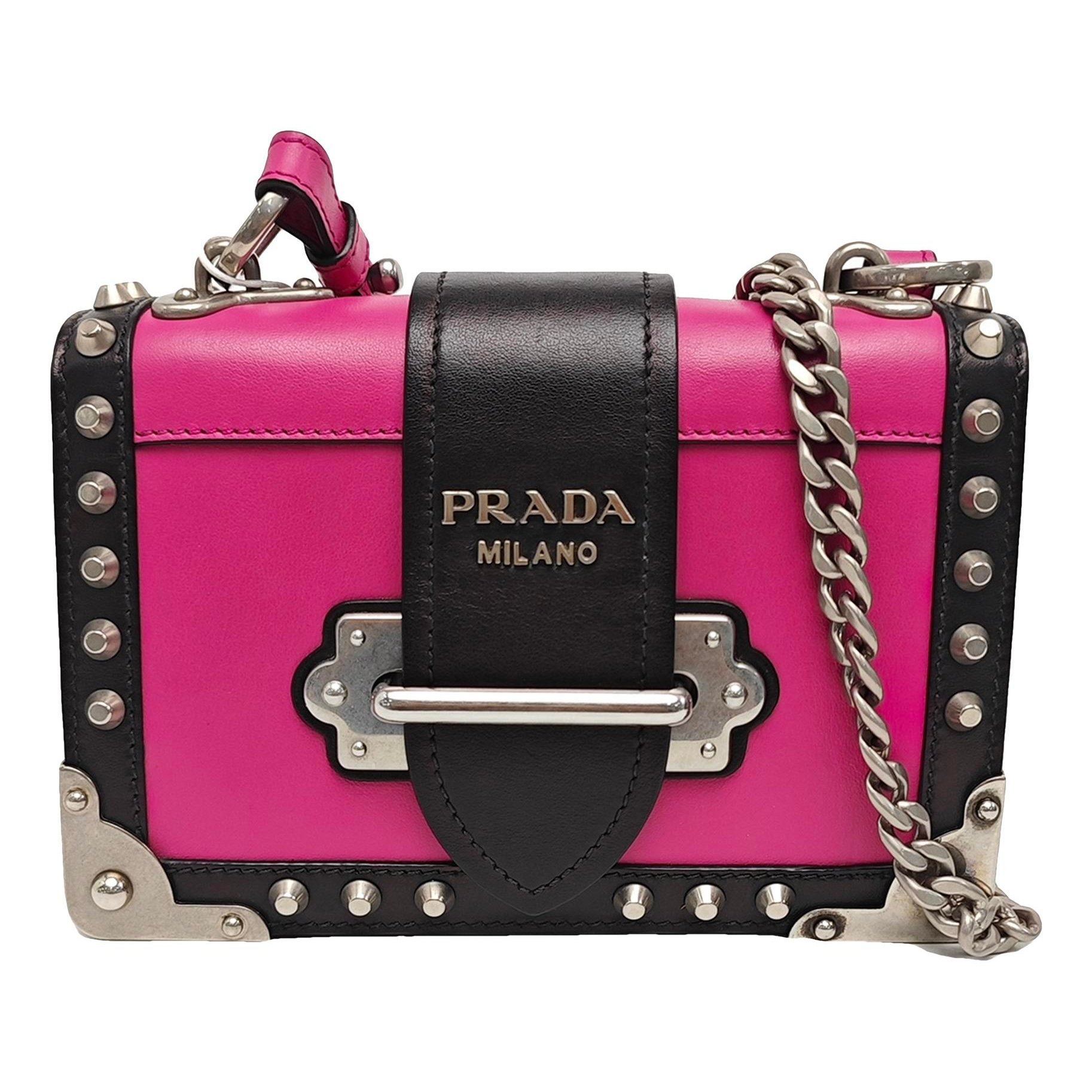 Cahier leather crossbody bag