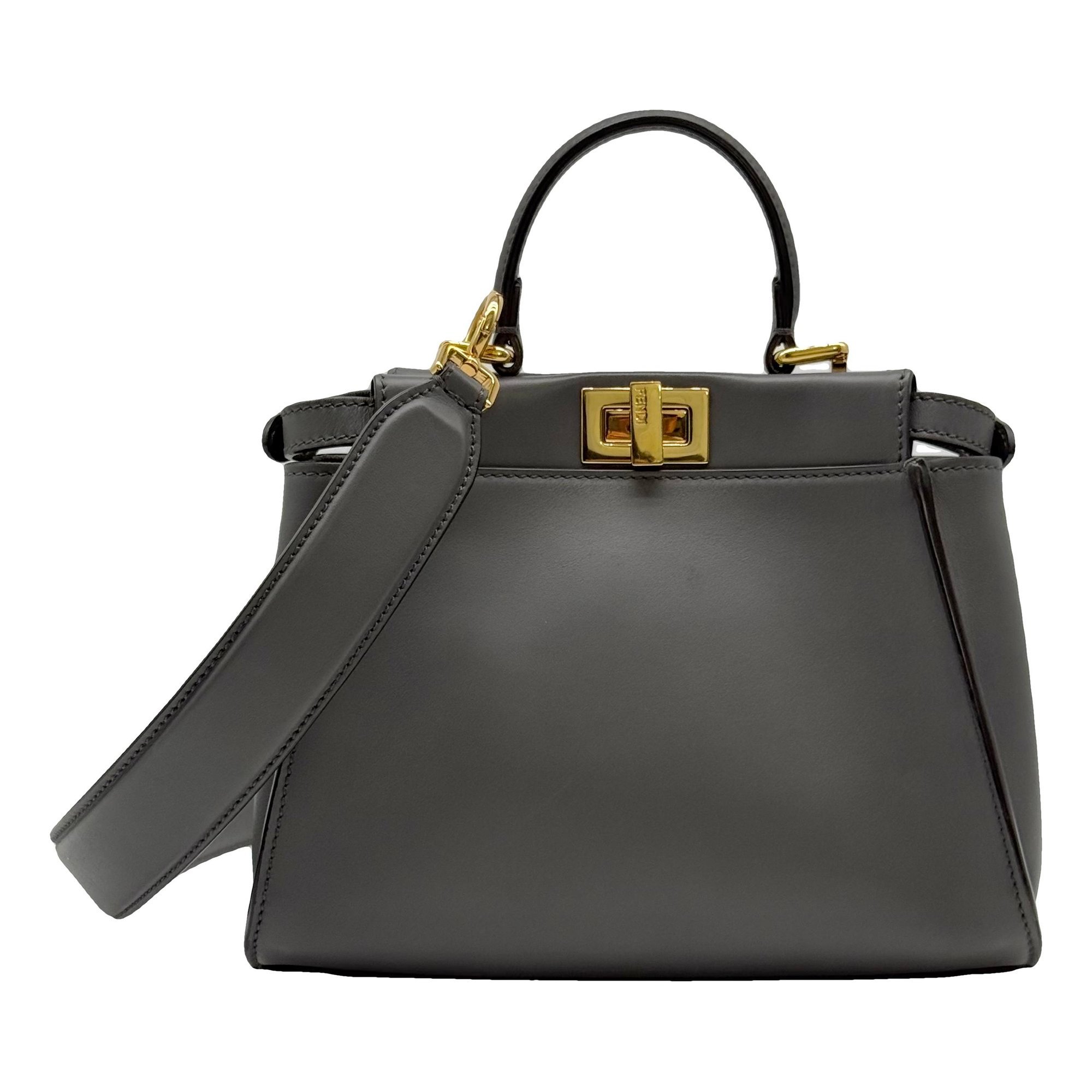 Peekaboo leather crossbody bag