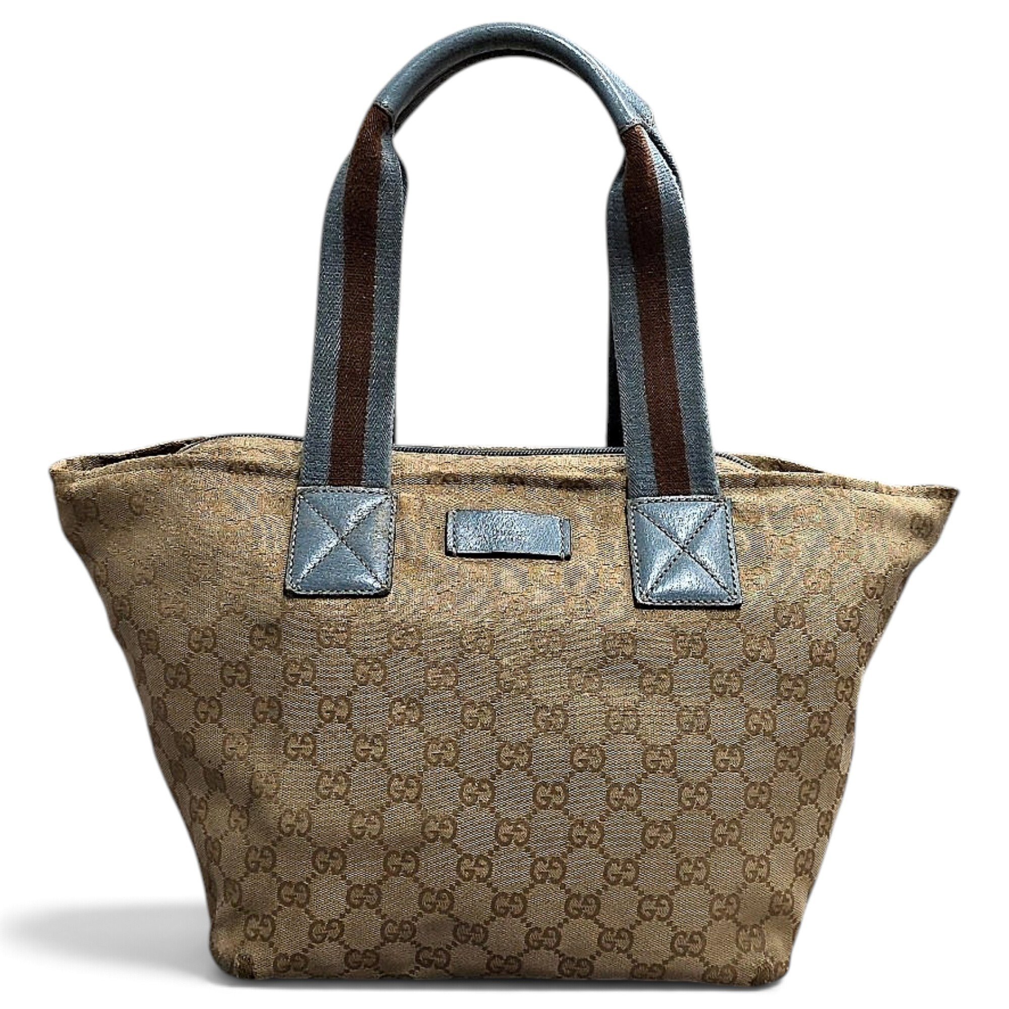 Leather tote
