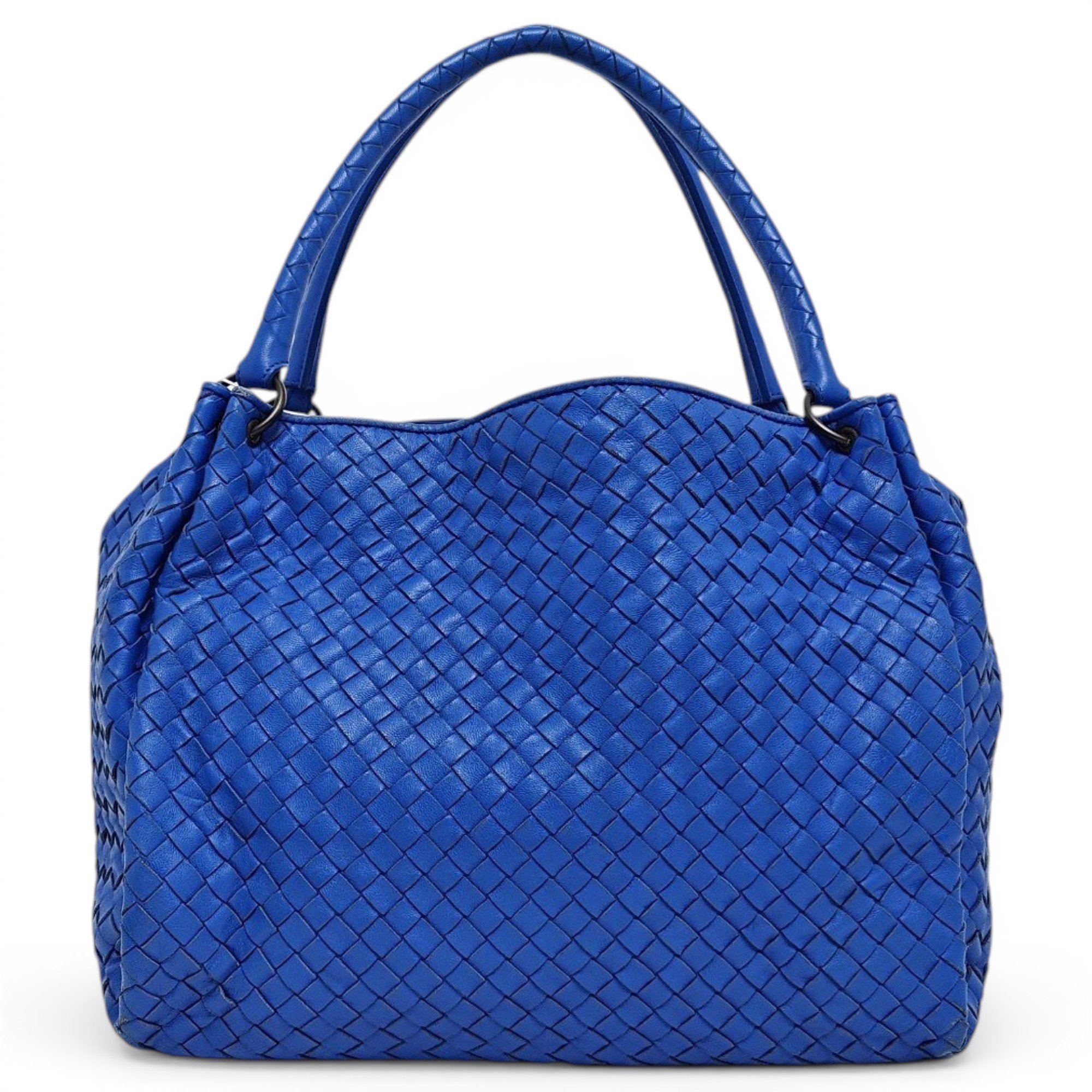 Parachute leather handbag