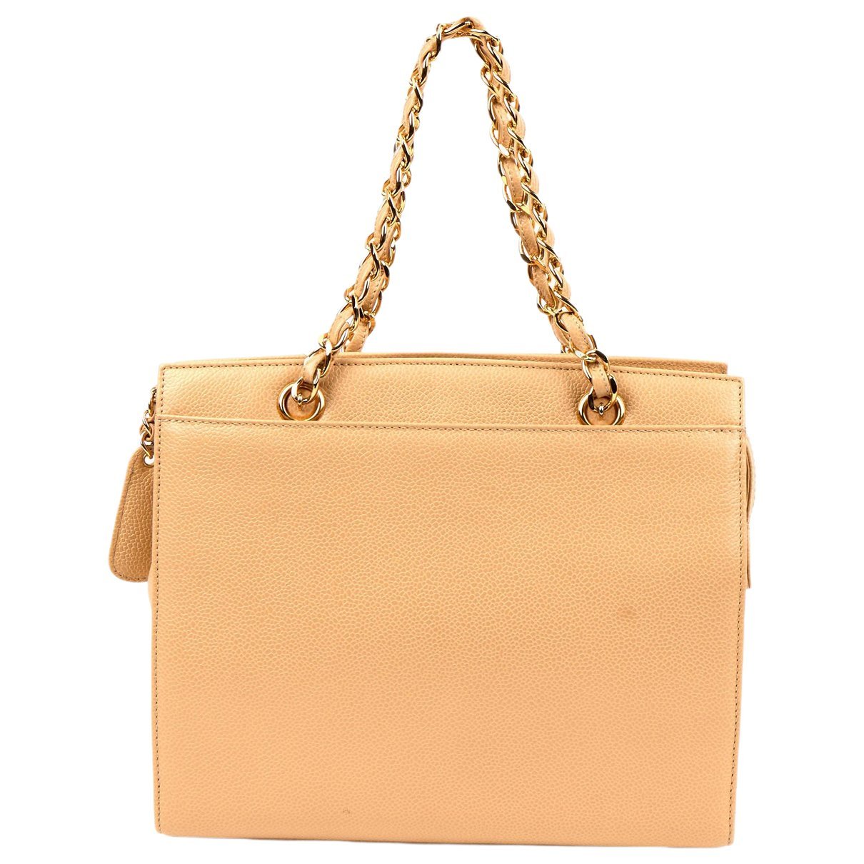 Leather tote