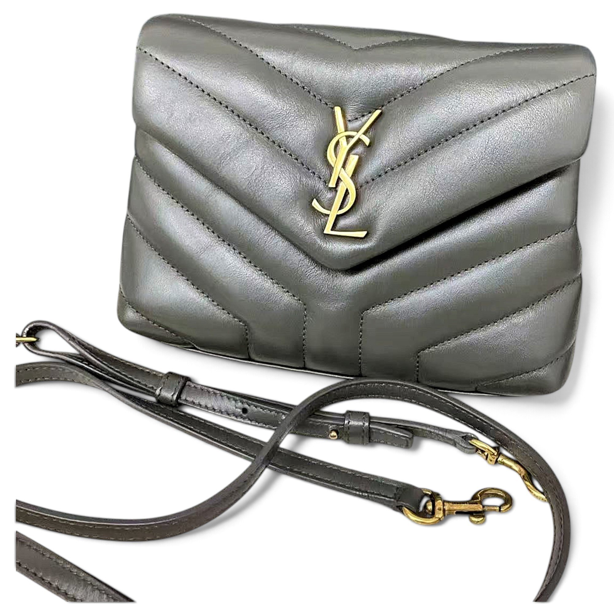 Loulou leather handbag
