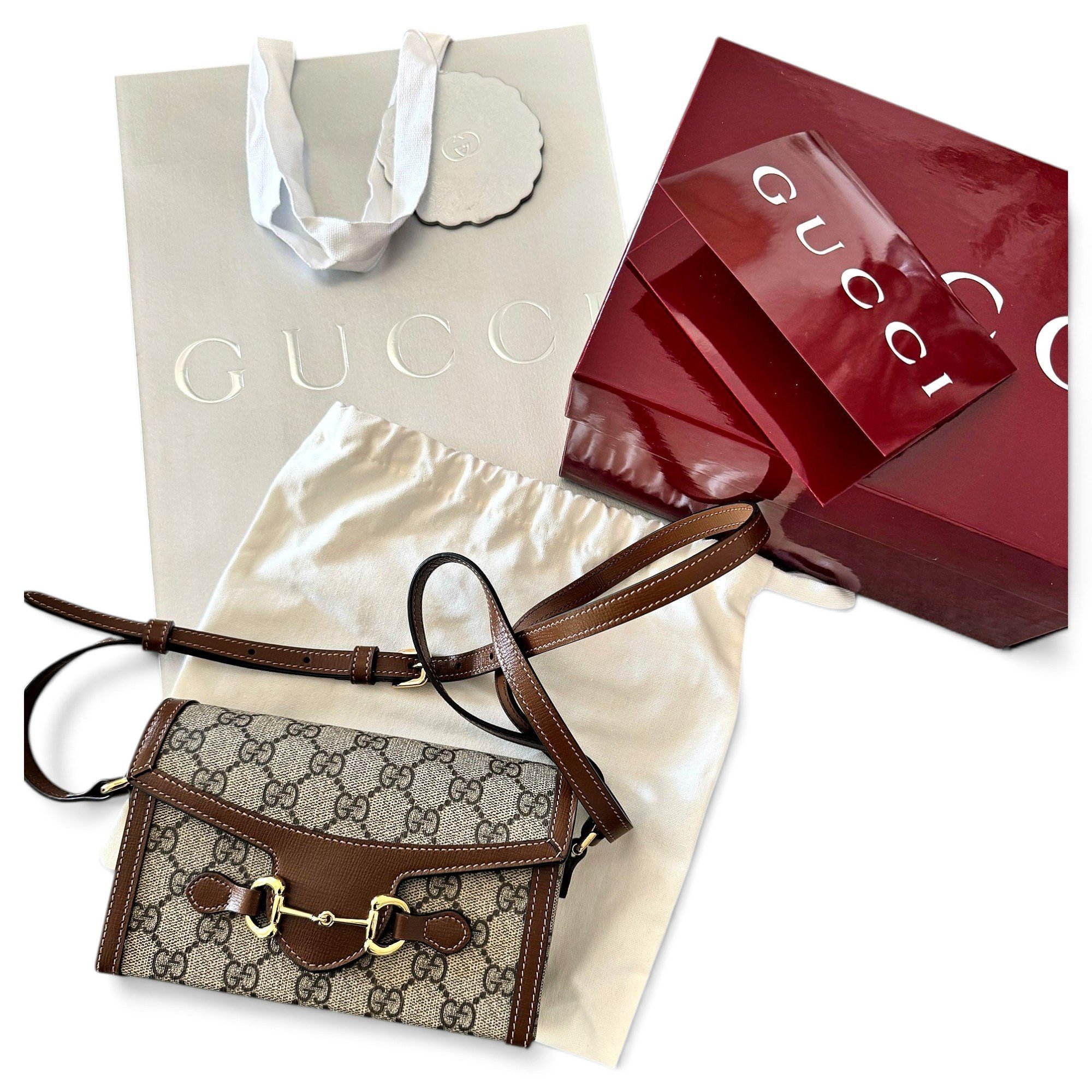 Leather crossbody bag