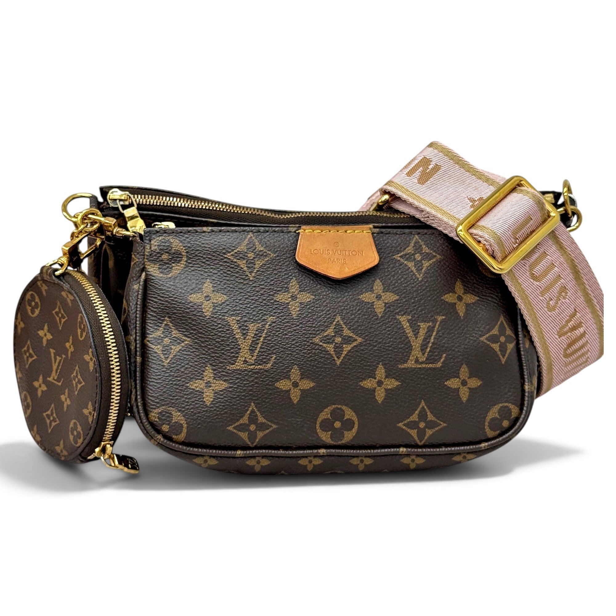 Multi Pochette Accessoires leather handbag