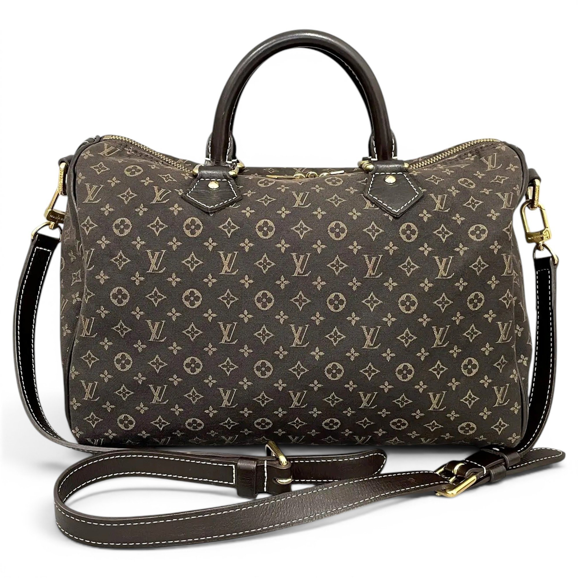 Speedy cloth crossbody bag