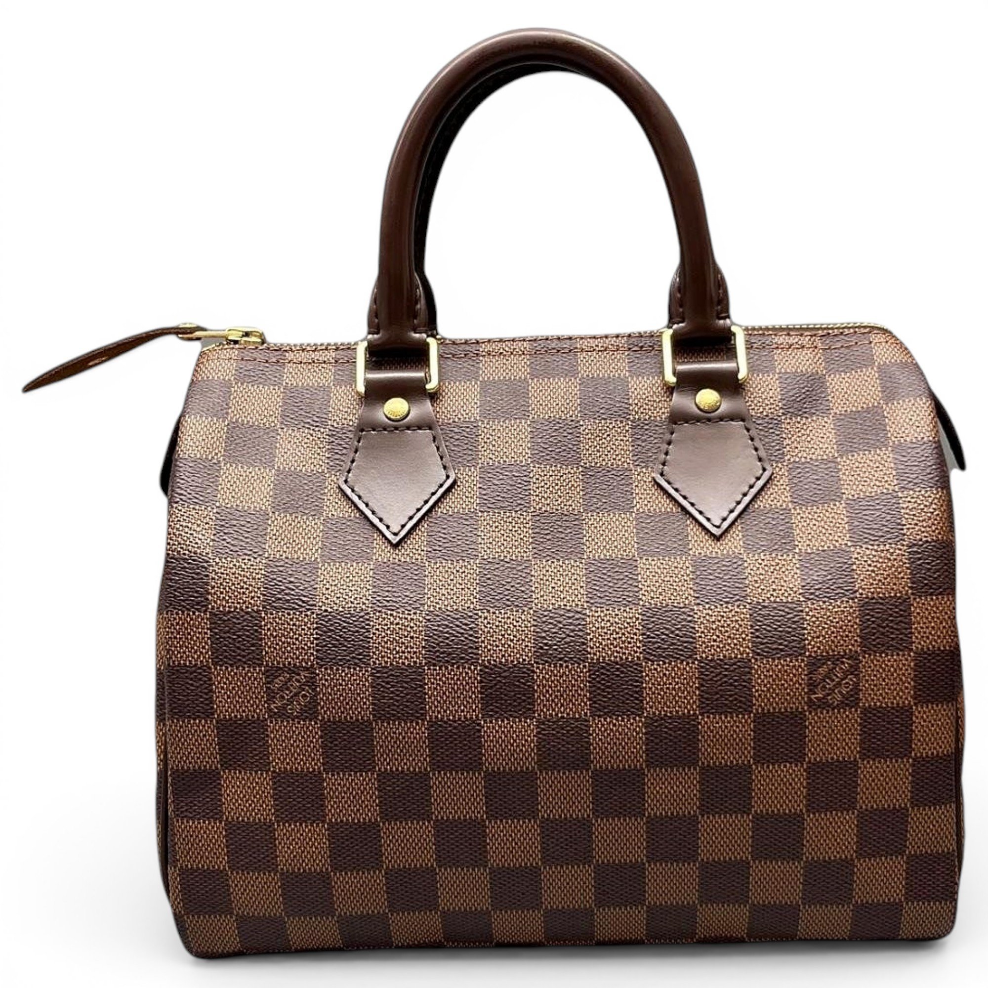Speedy leather handbag