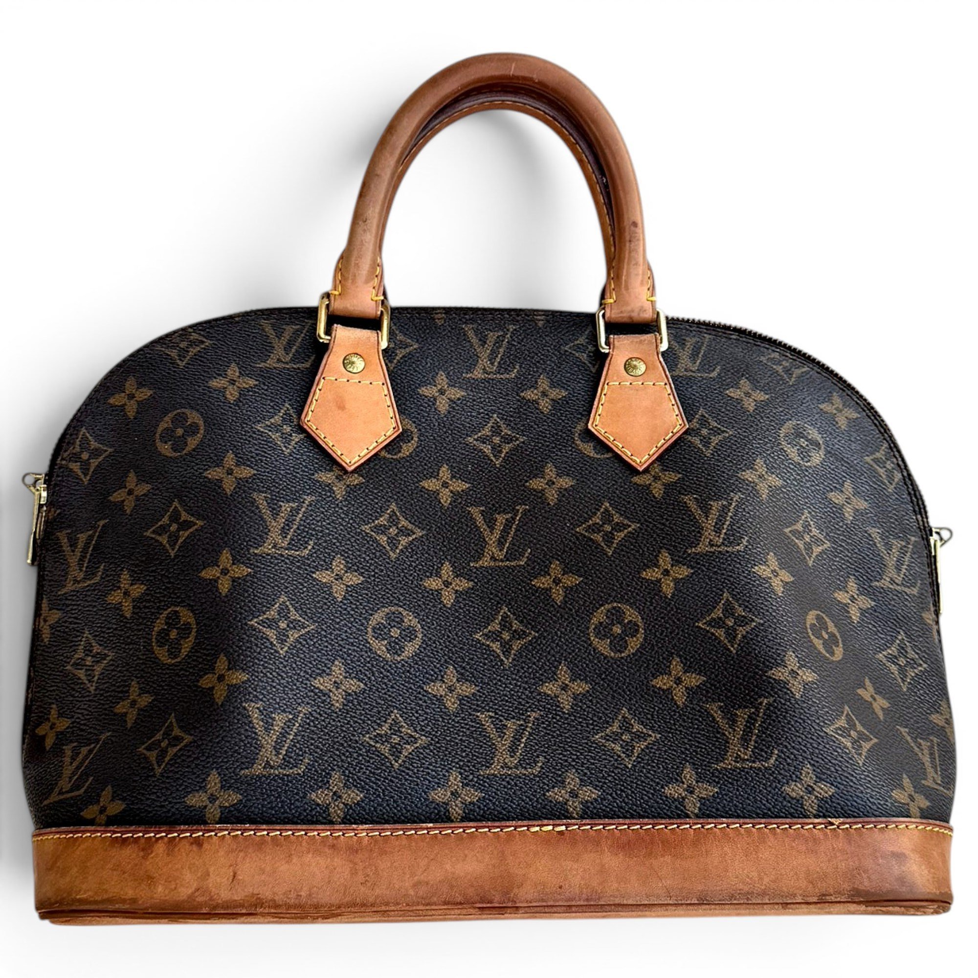 Alma leather handbag