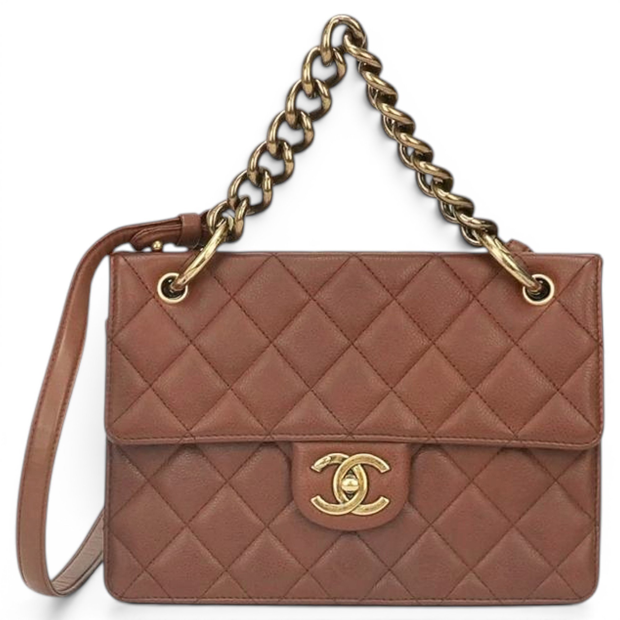 Leather tote