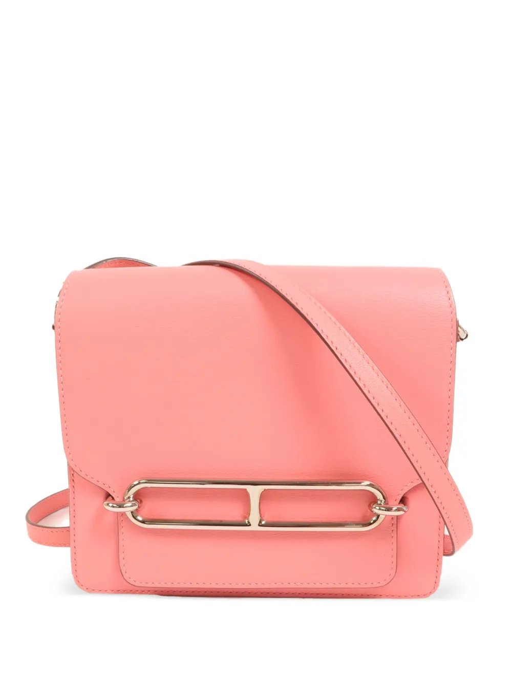 mini Roulis calfskin crossbody bag