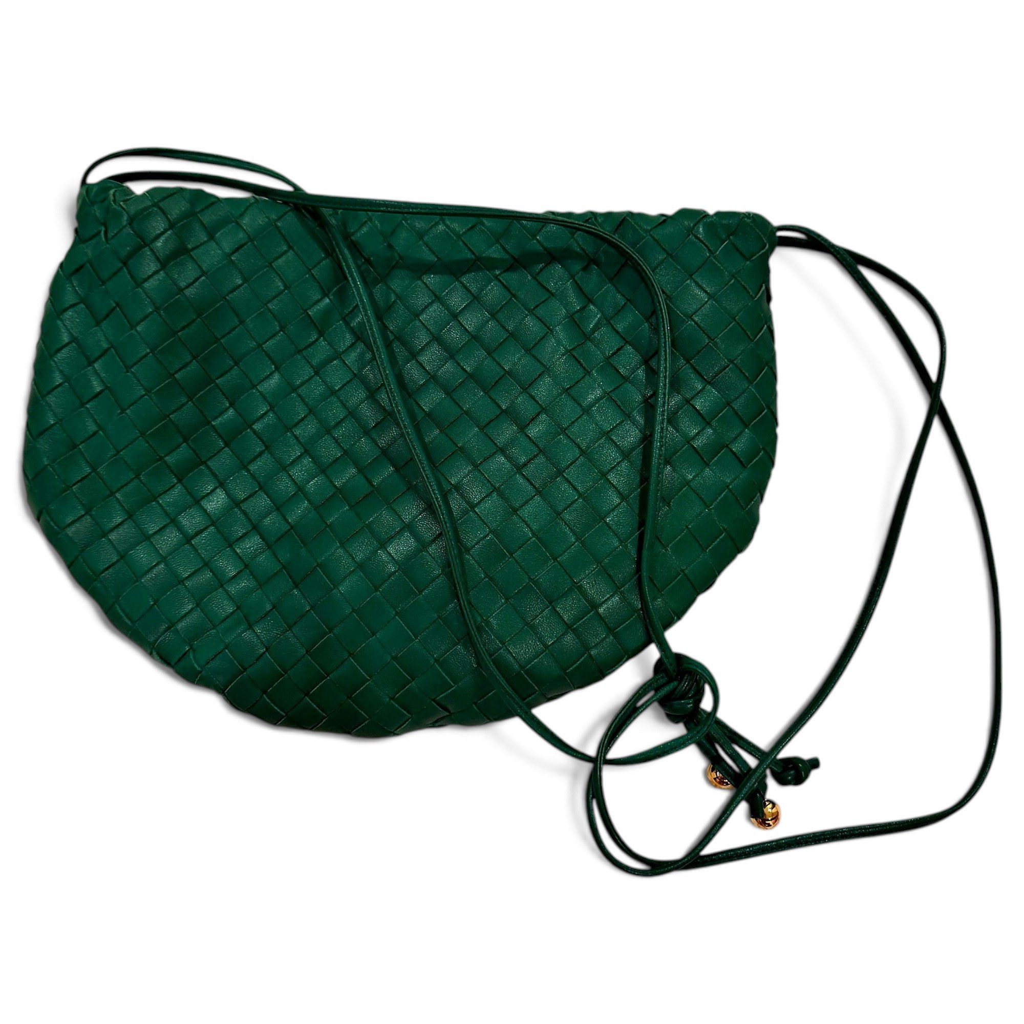 Loop leather crossbody bag