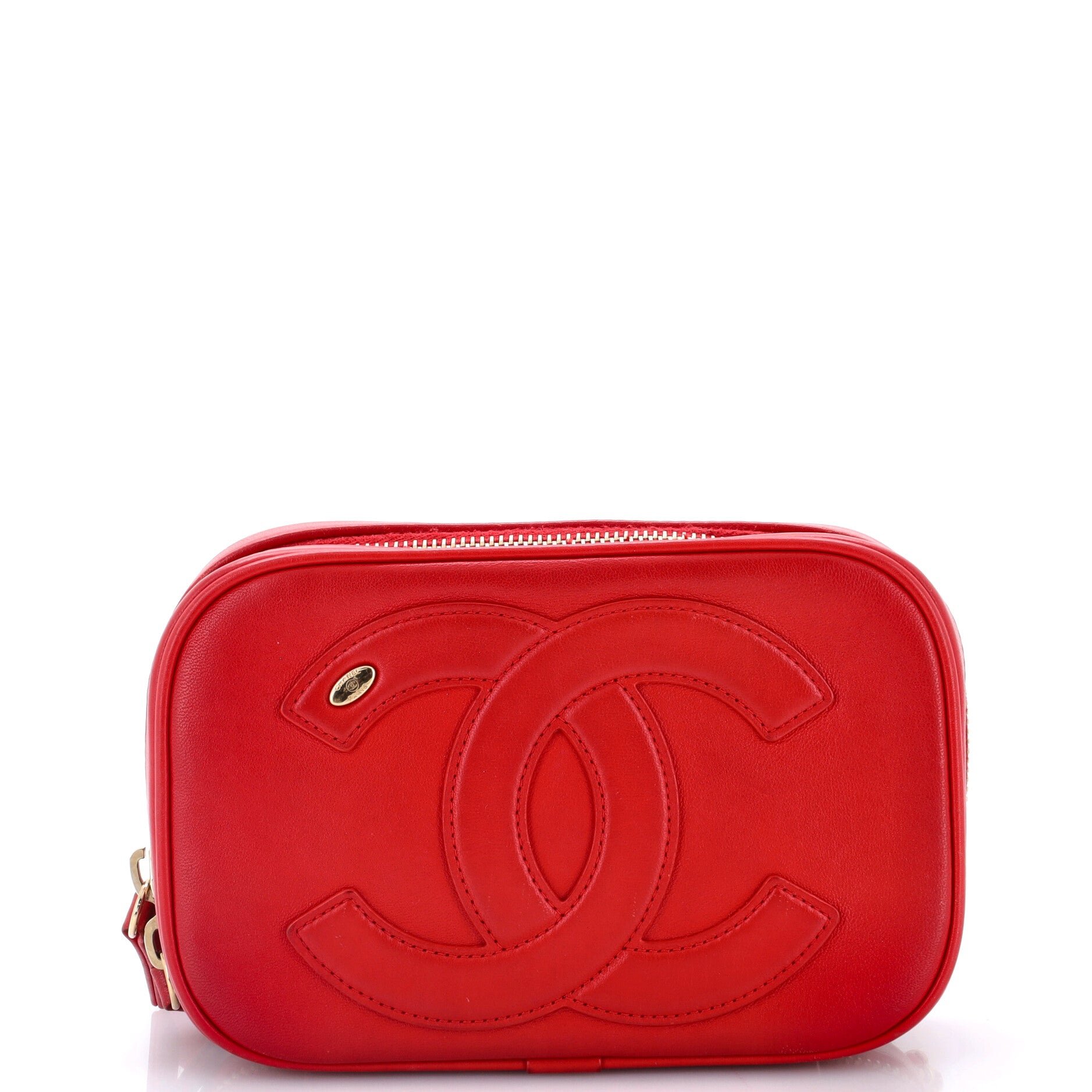 CC Mania Zip Around Belt Bag Lambskin