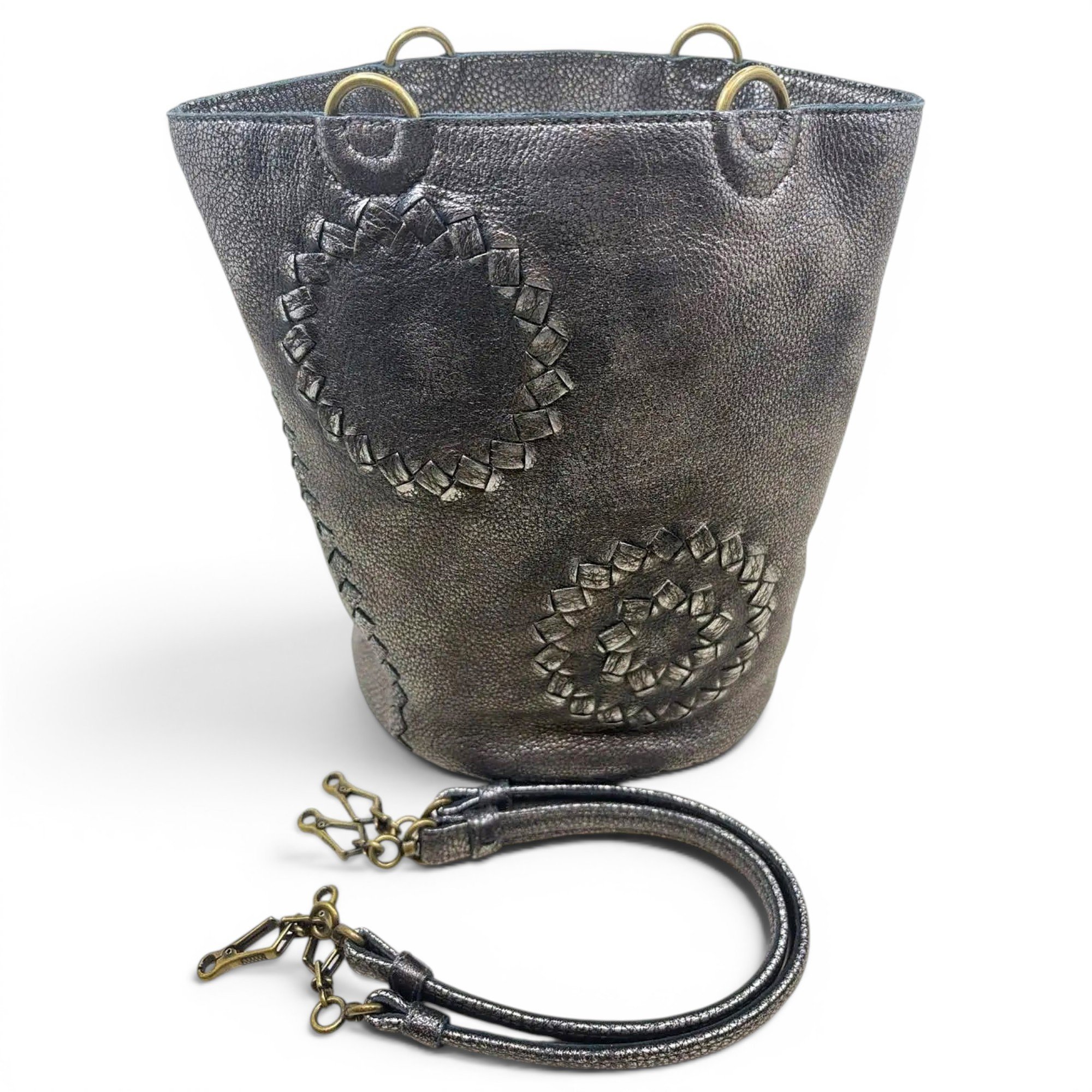 Leather handbag