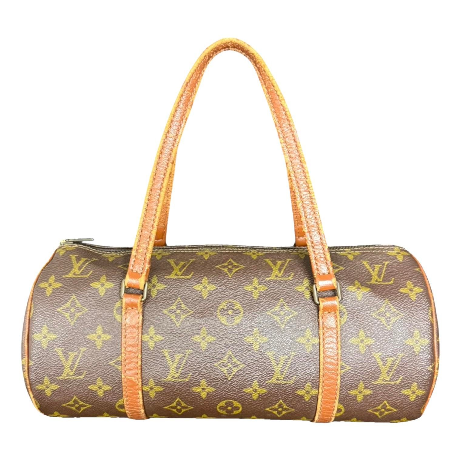 Papillon leather handbag