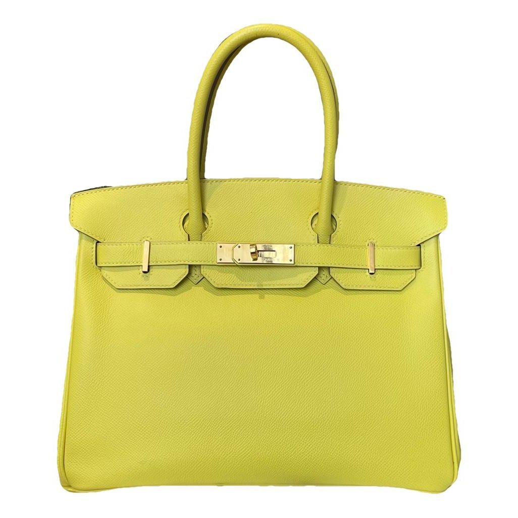 Birkin 30 leather handbag