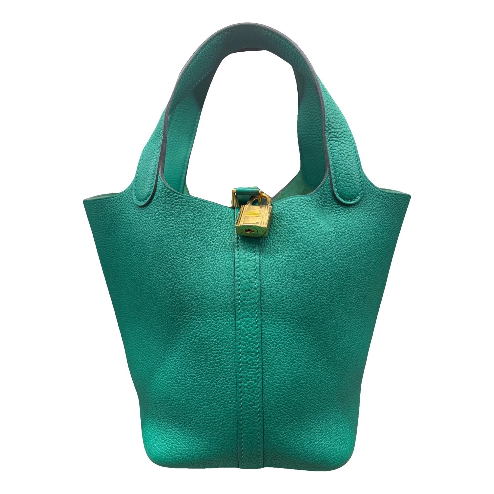 Picotin leather handbag