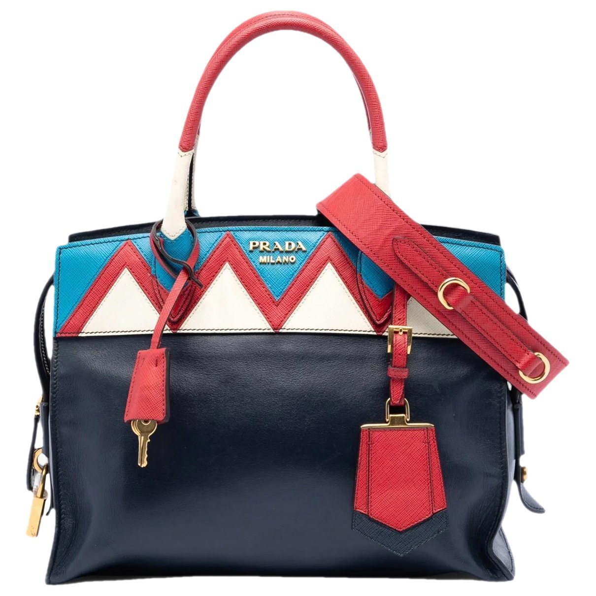 Esplanade leather satchel