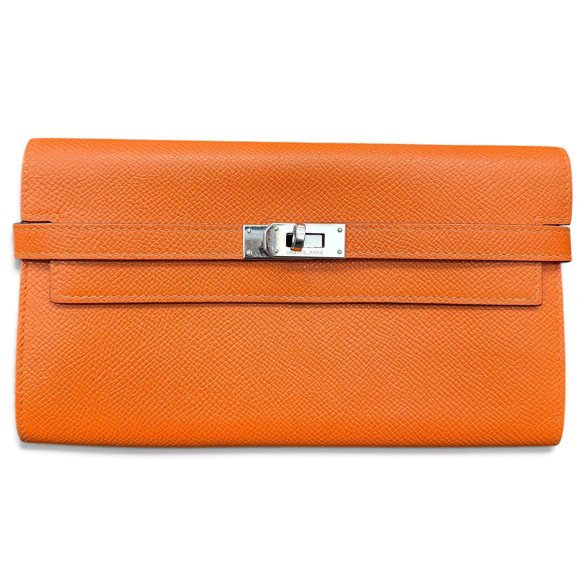 Kelly to go leather clutch bag