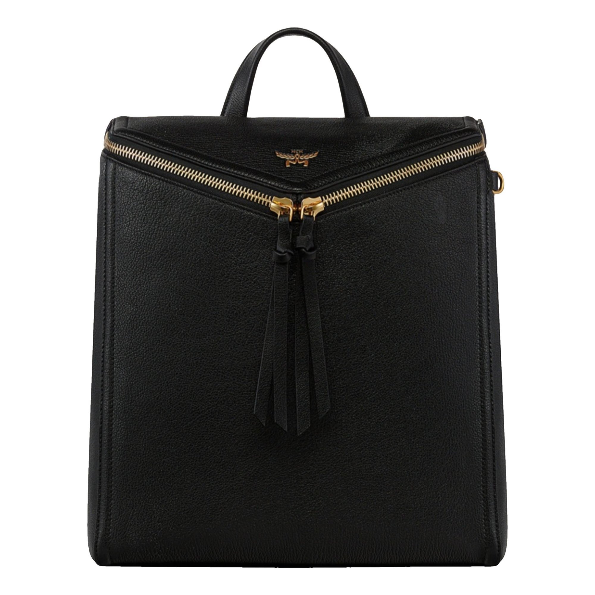 Leather backpack