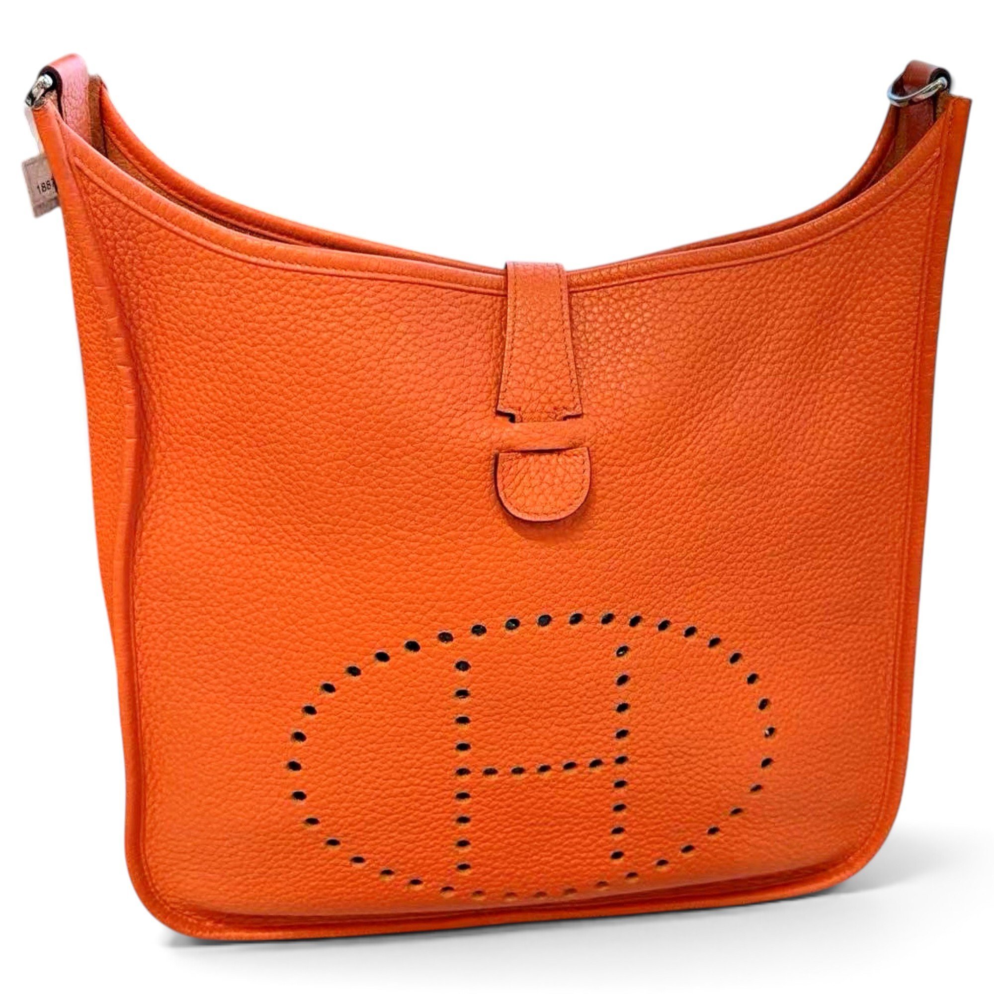 Evelyne leather handbag