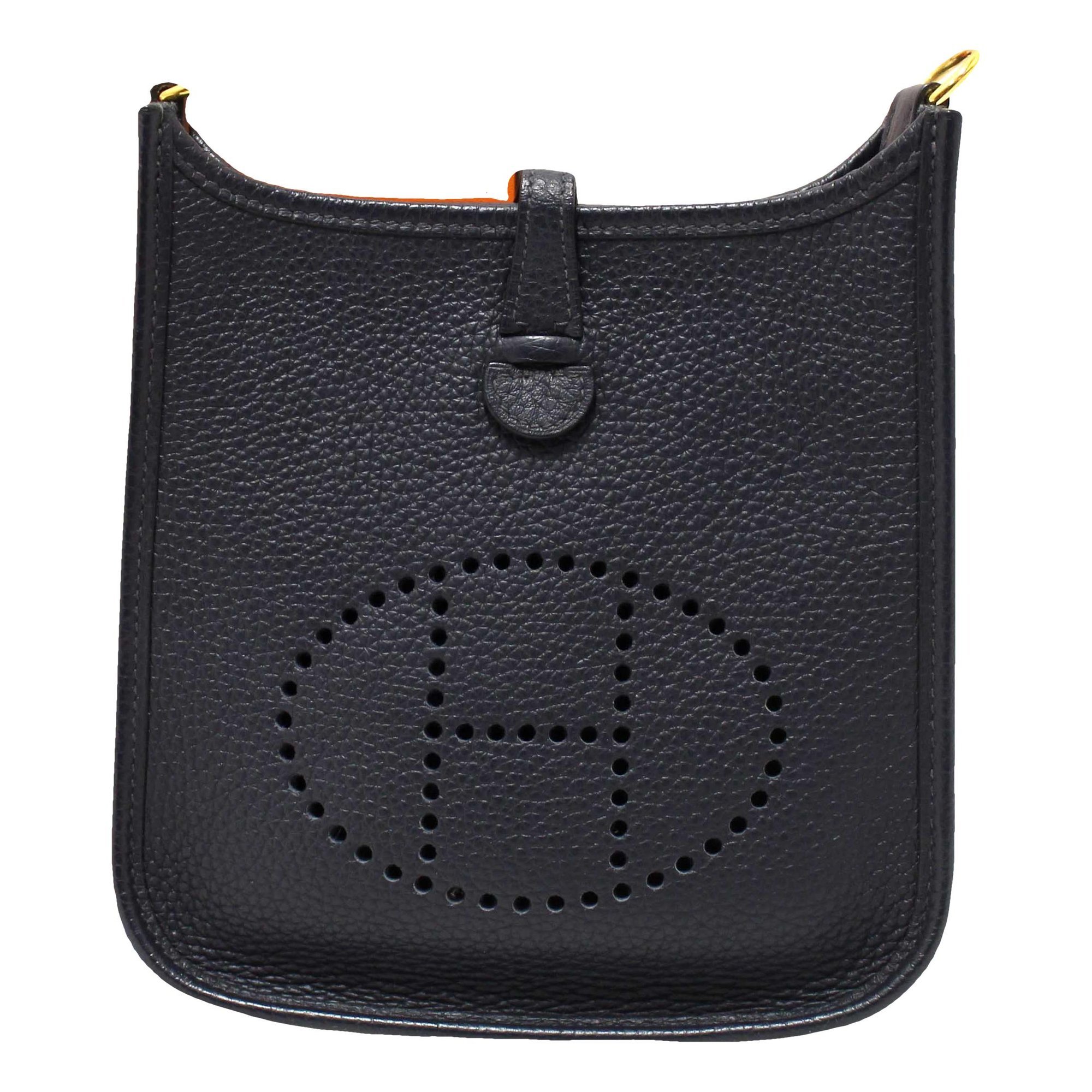 Mini Evelyne leather crossbody bag