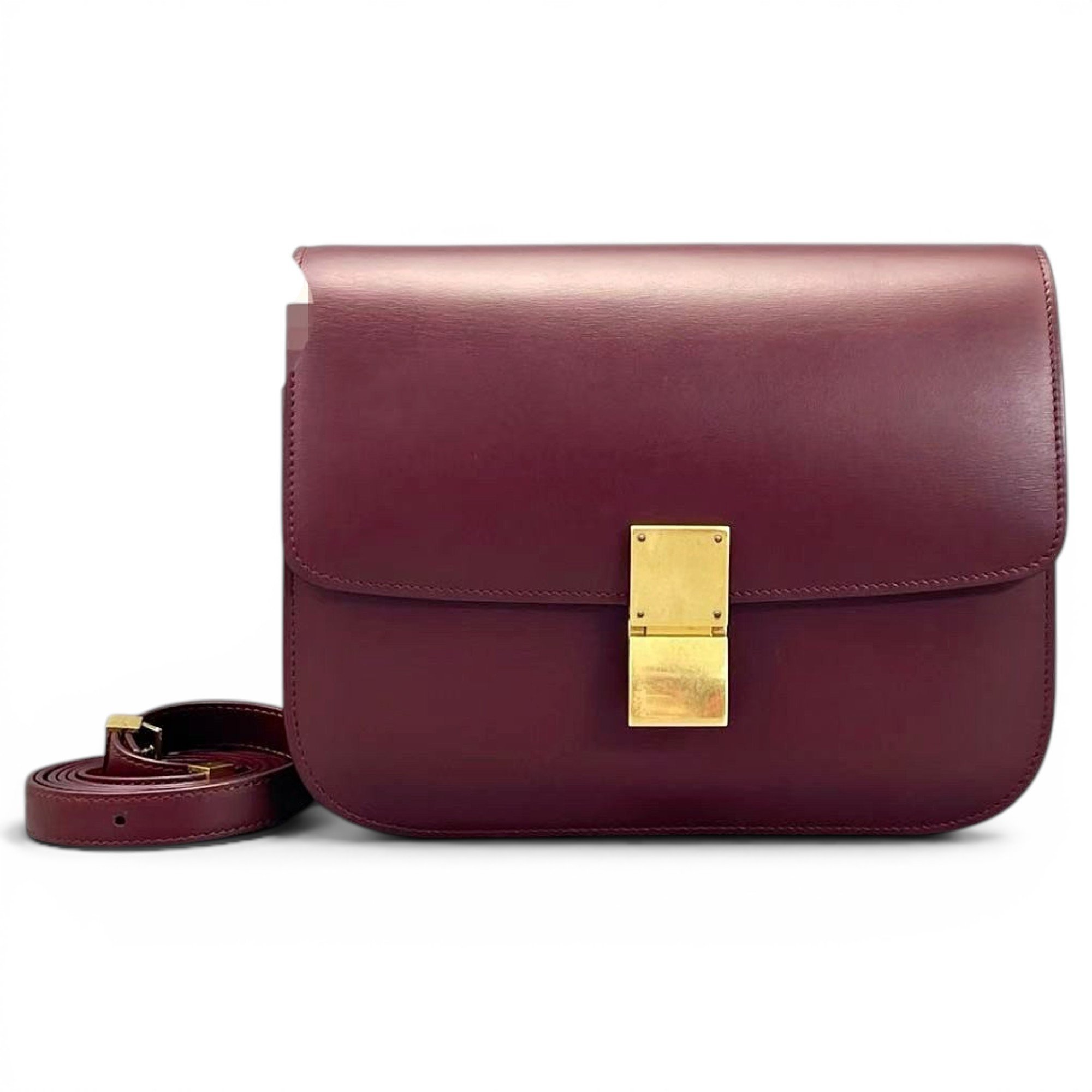 Classic leather handbag
