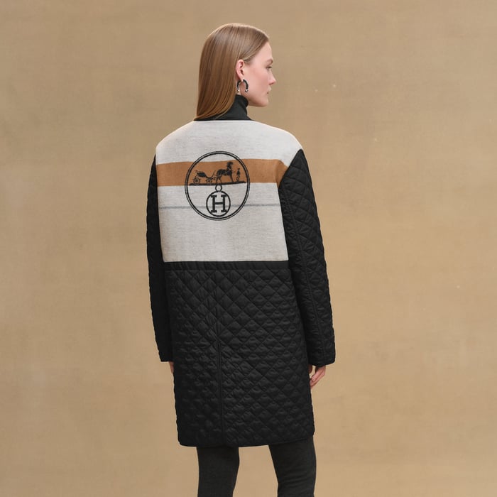Gris Carbone Modular Car Coat