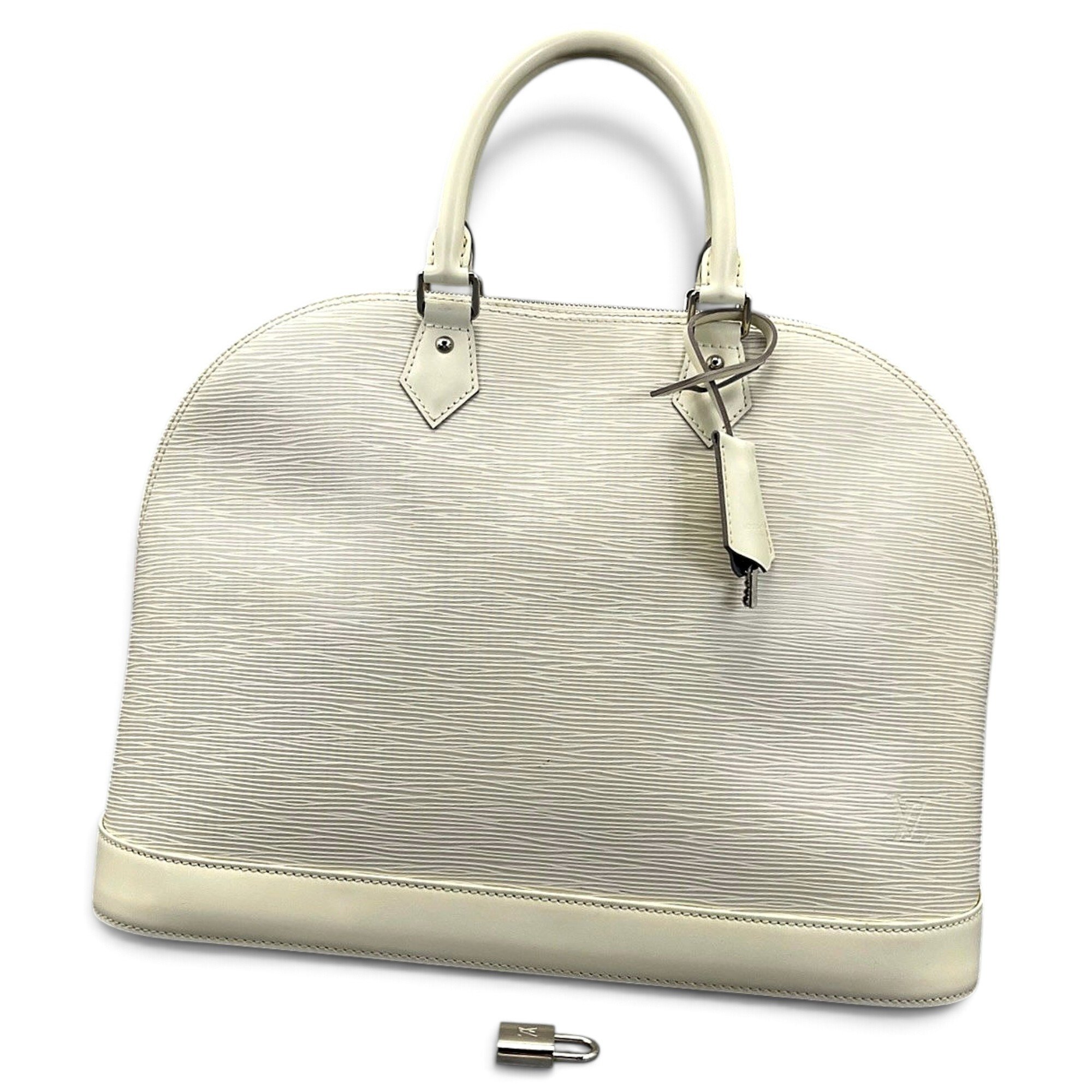 Alma leather handbag