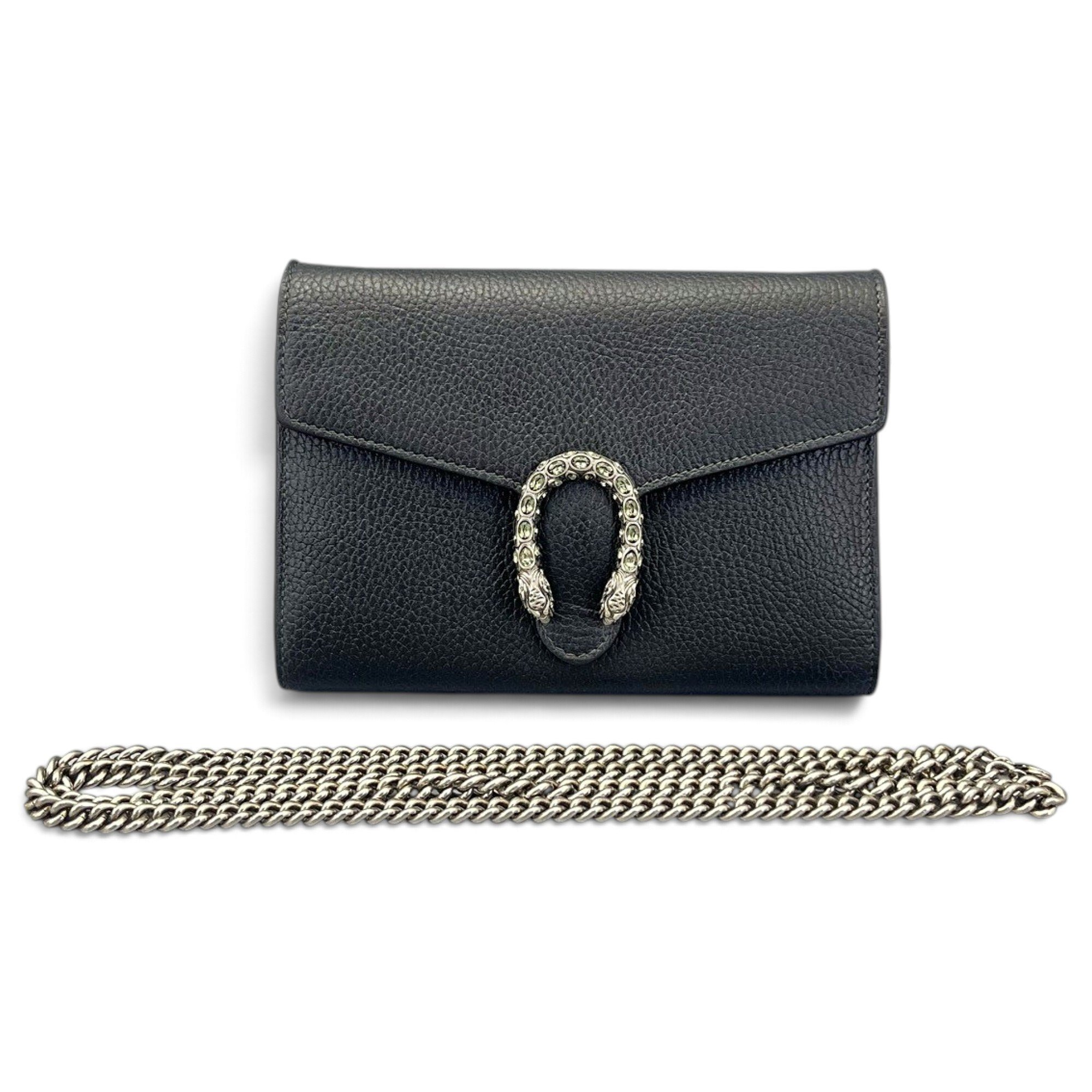 Dionysus Chain Wallet leather handbag