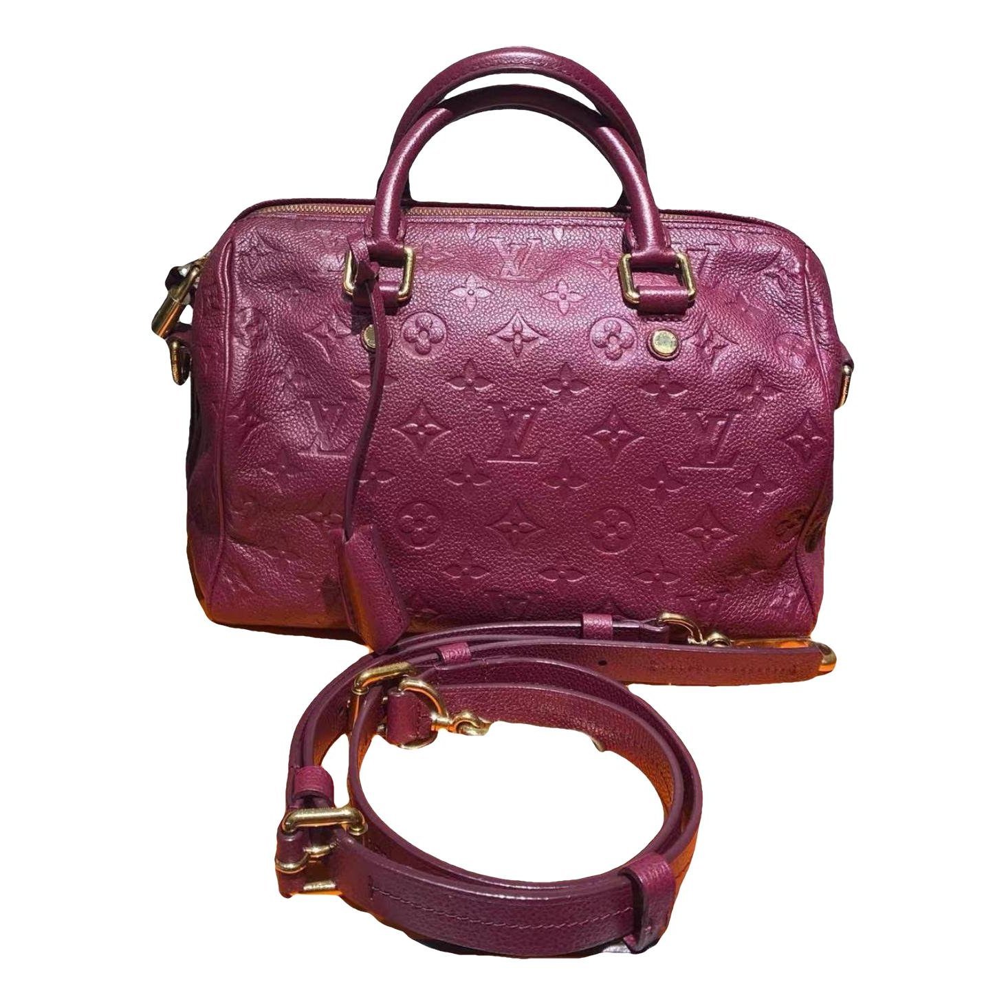 Speedy Bandoulière leather handbag