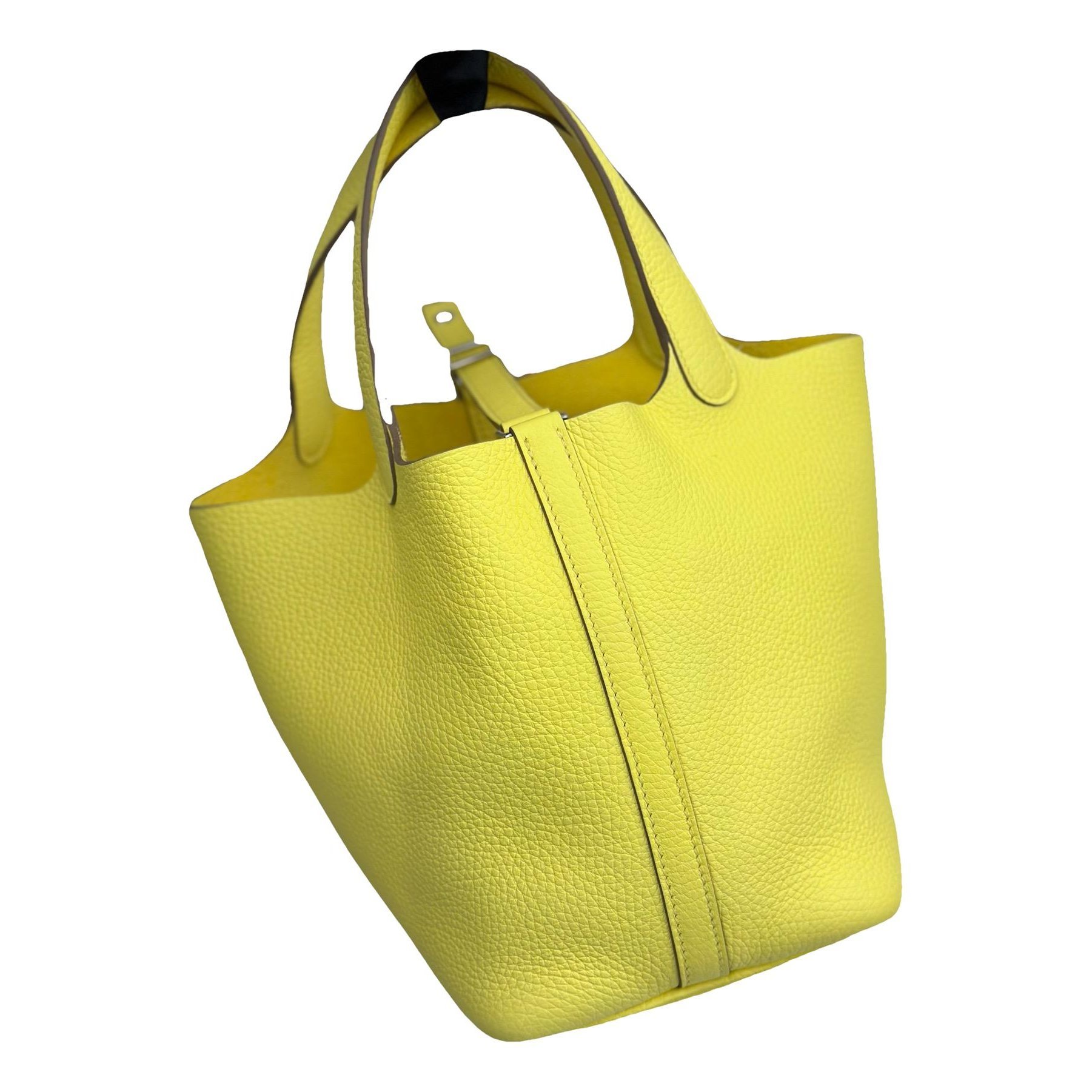 Picotin leather handbag