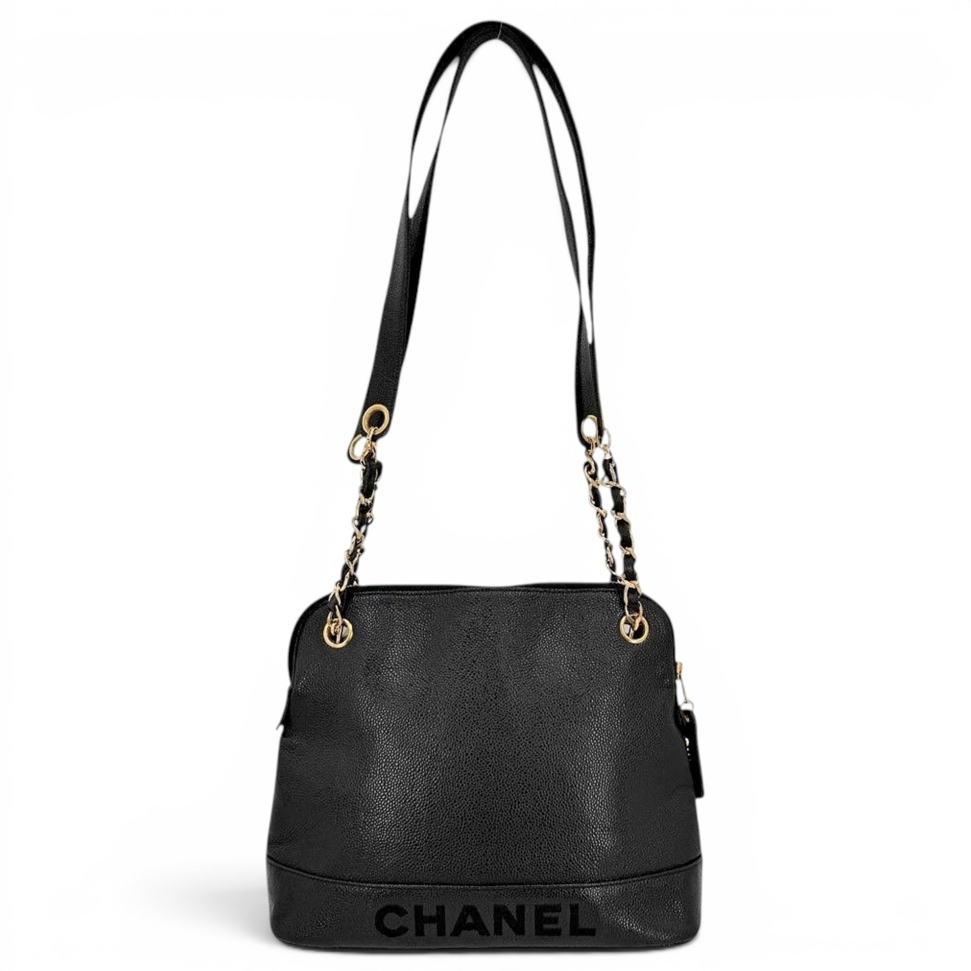 Leather tote