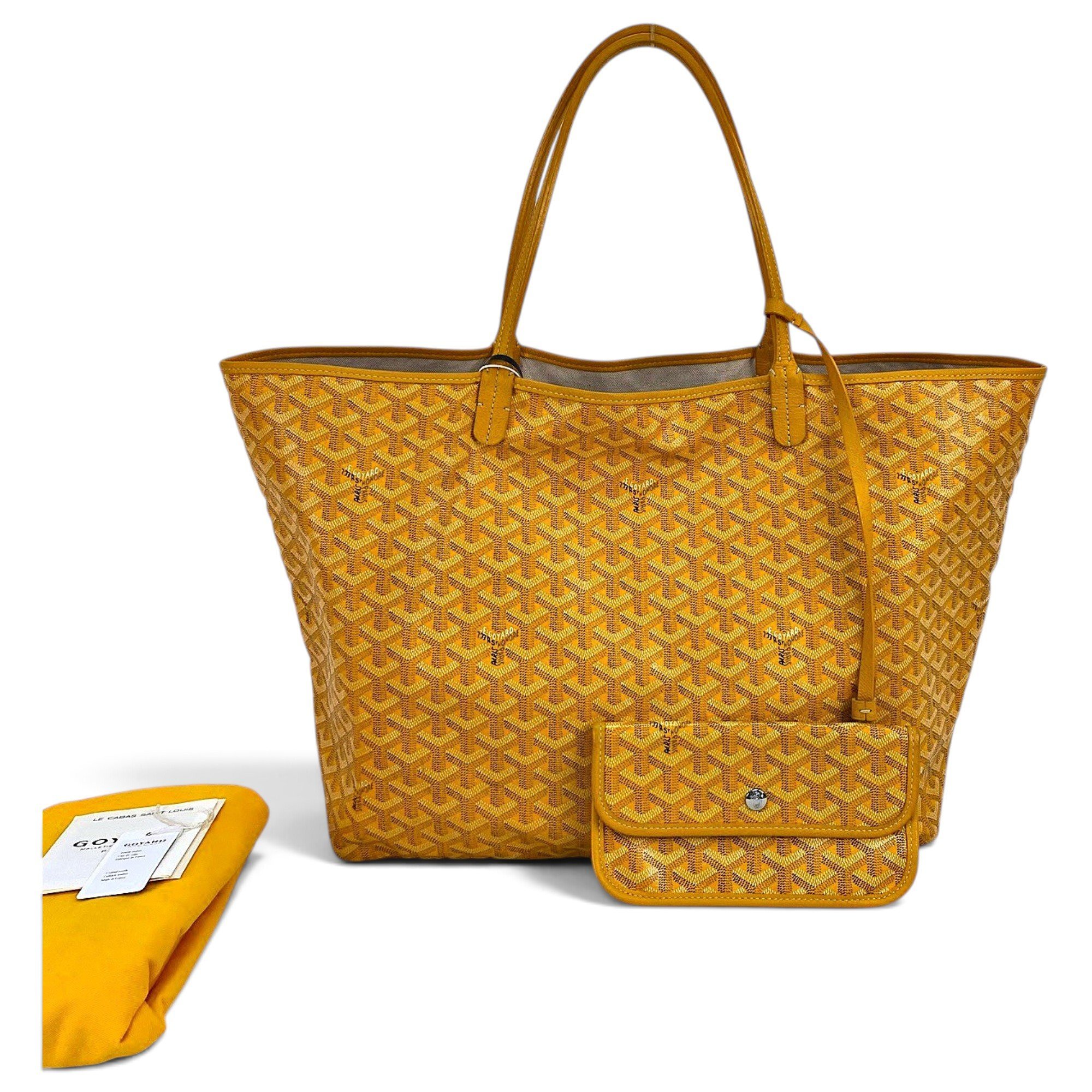 Goyard Saint-Louis cloth tote