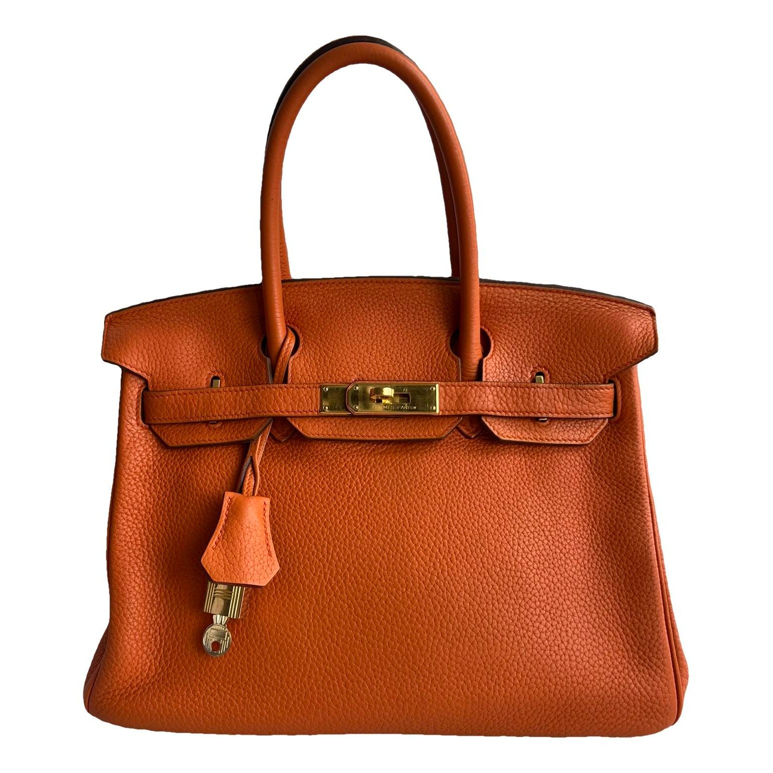 Birkin 30 leather handbag