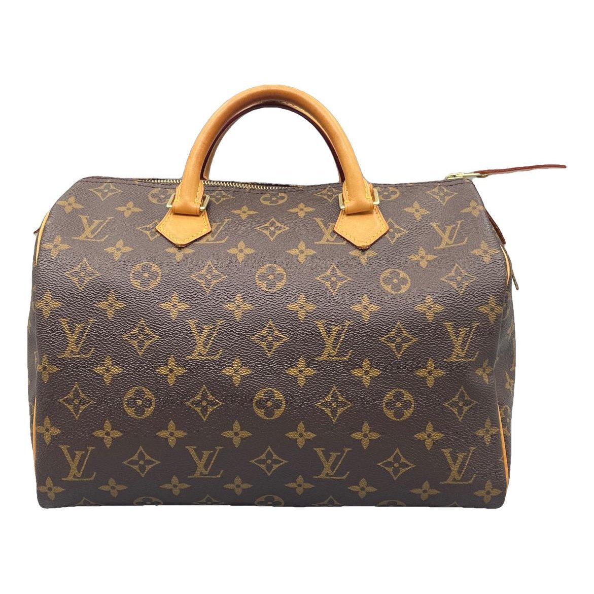 Speedy leather handbag
