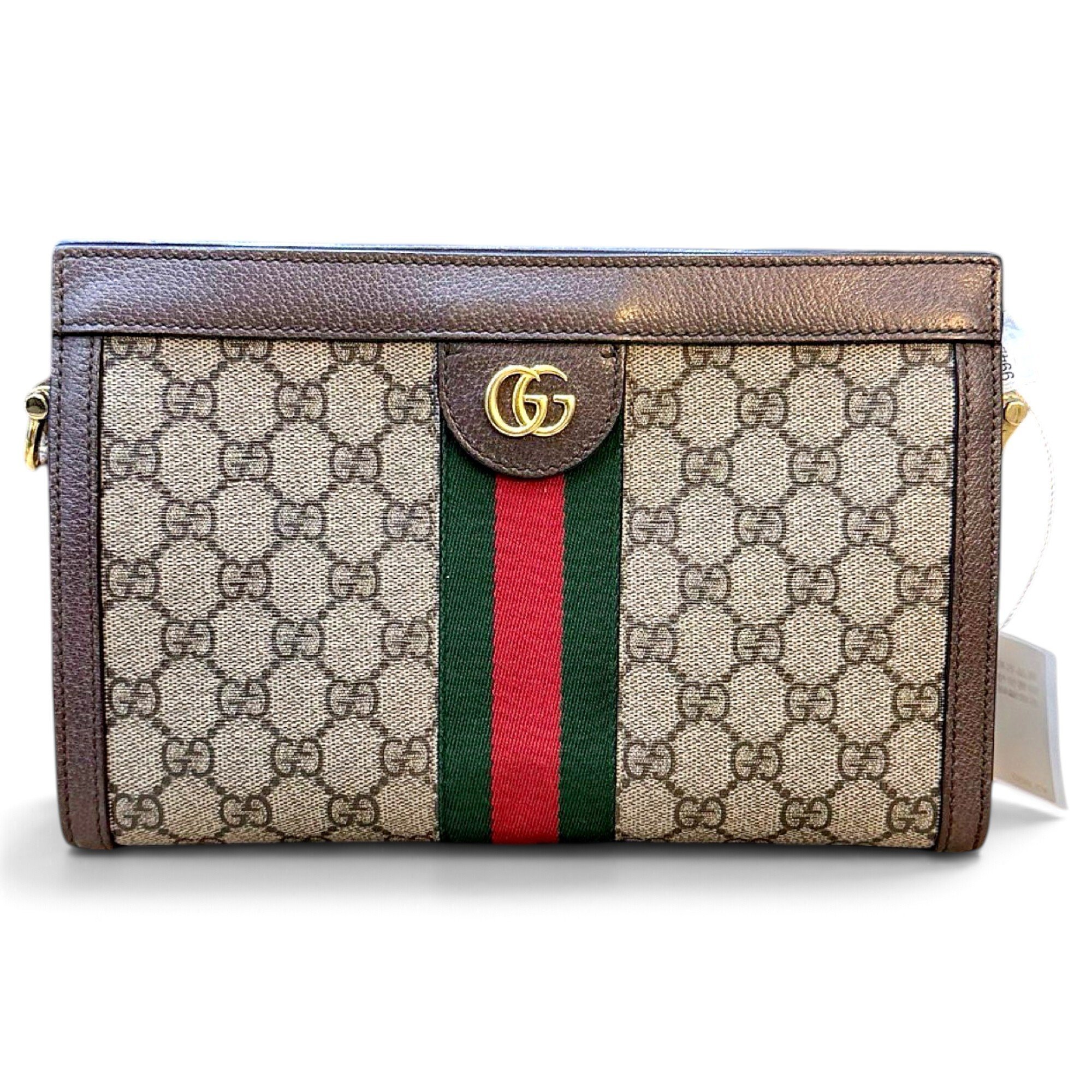 Ophidia leather crossbody bag
