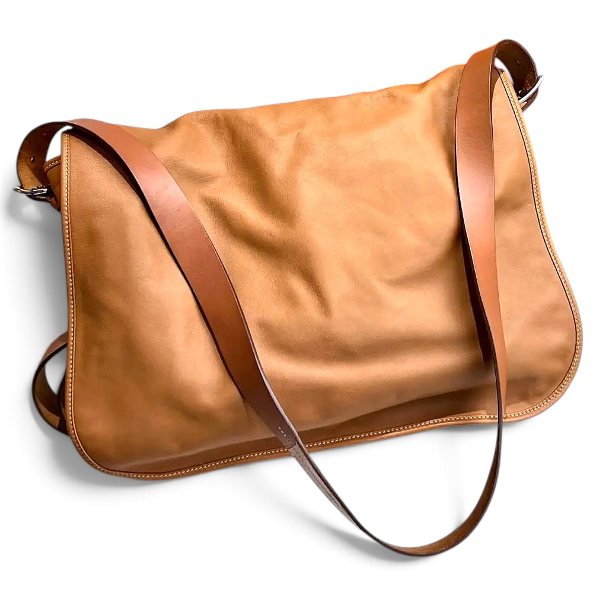 Barda leather crossbody bag