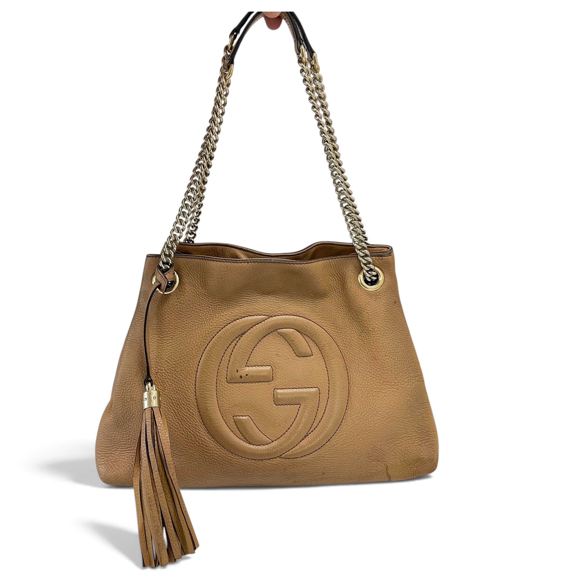 Soho leather tote