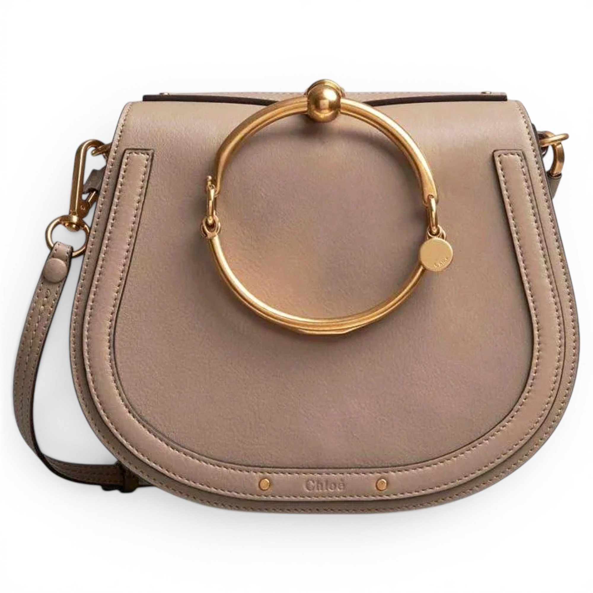 Bracelet Nile leather crossbody bag
