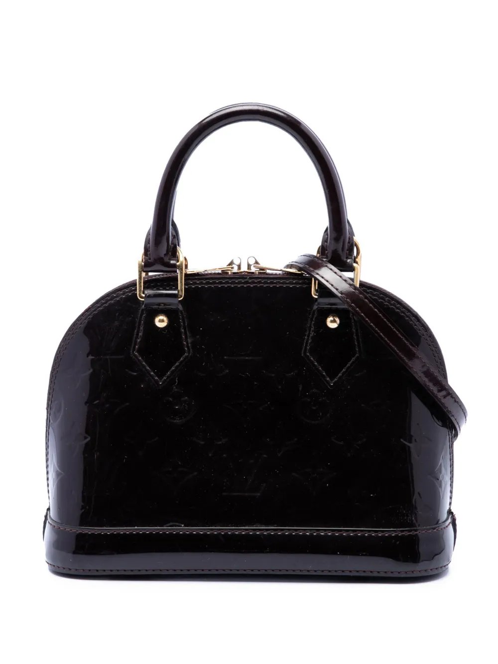 Louis Vuitton 2013 Monogram Vernis Alma BB satchel
